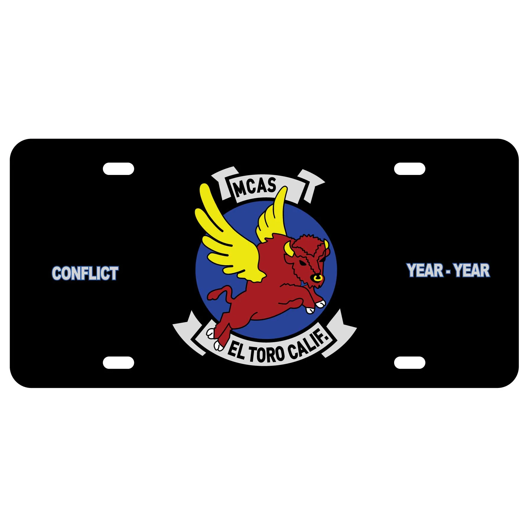 MCAS EI Toro License Plate - Image 2