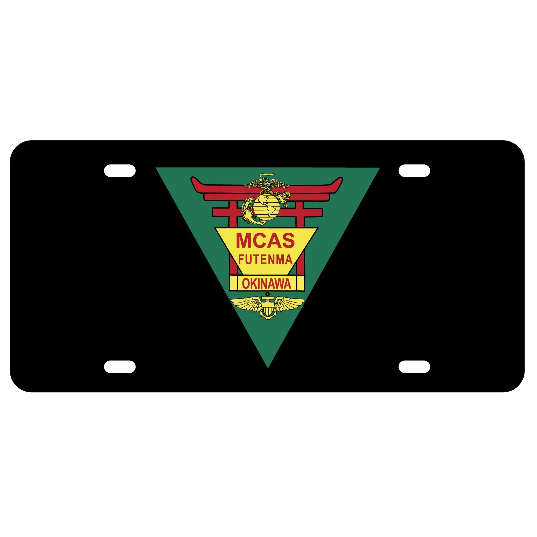 MCAS Futenma License Plate