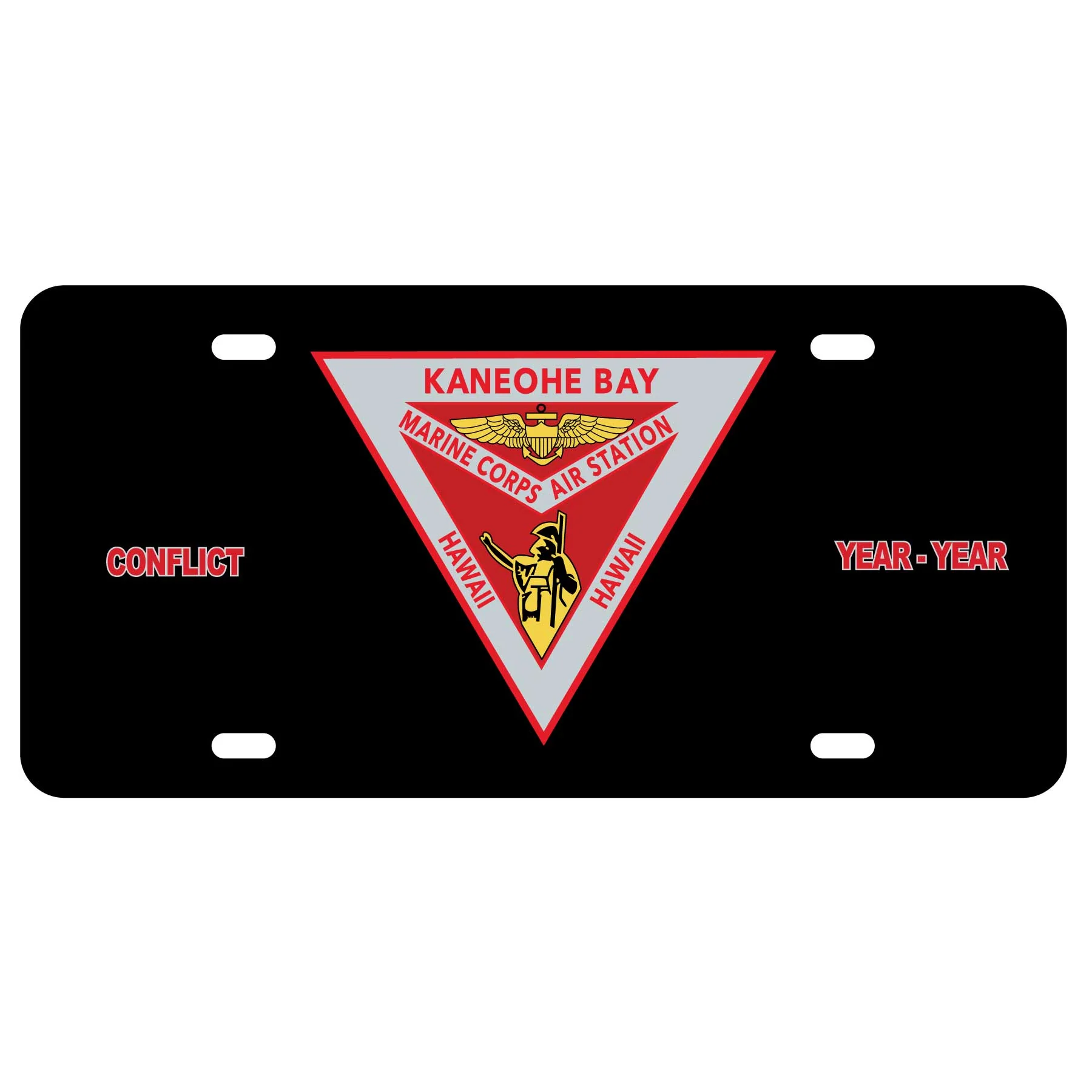MCAS Kaneohe Bay License Plate - Image 2