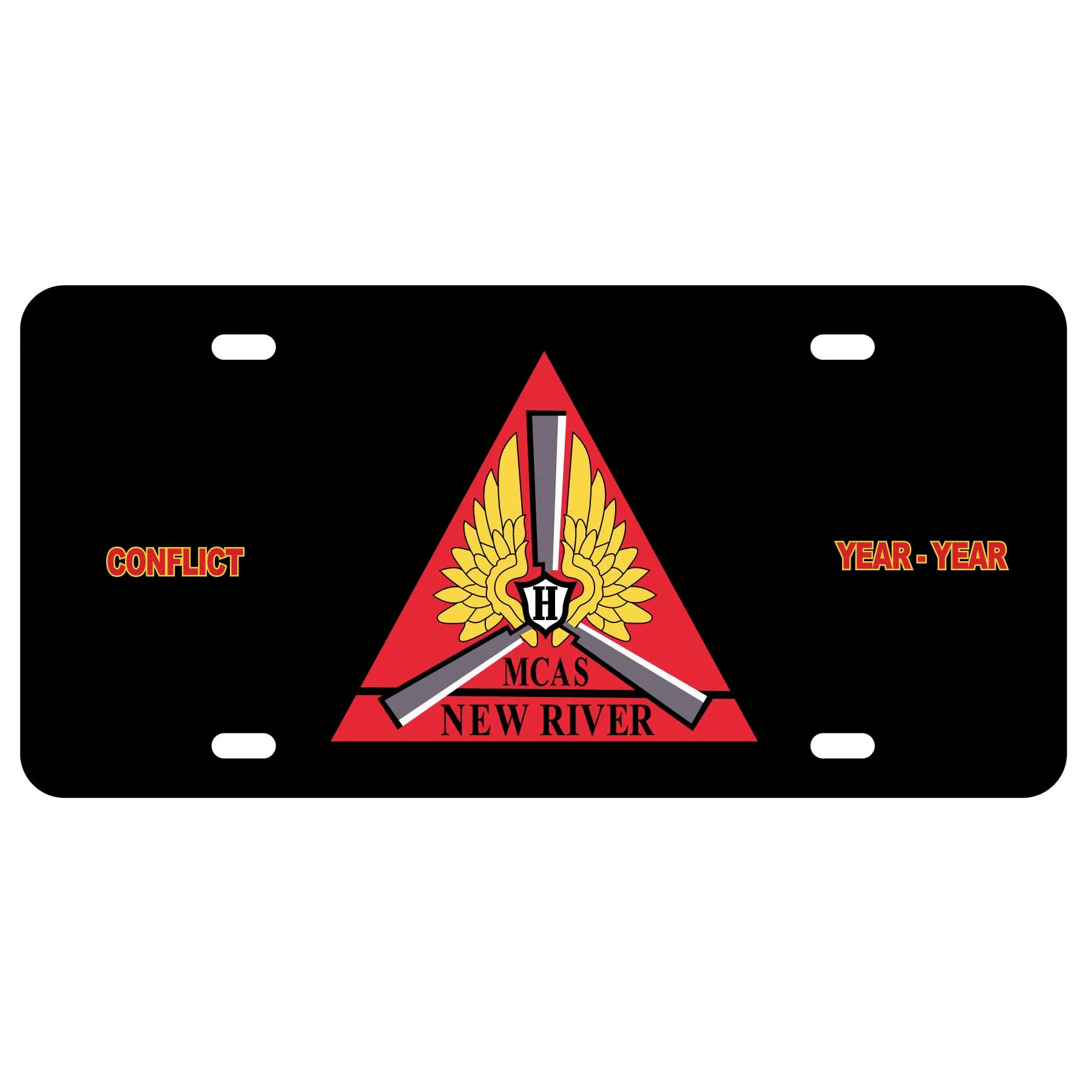 MCAS New River License Plate - Image 2