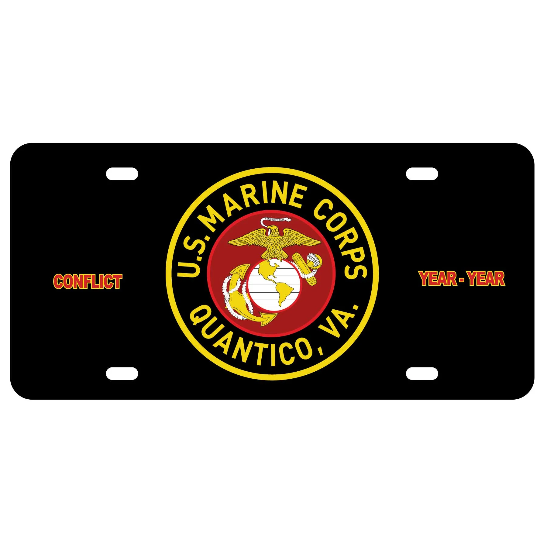 Quantico Virginia License Plate - Image 2