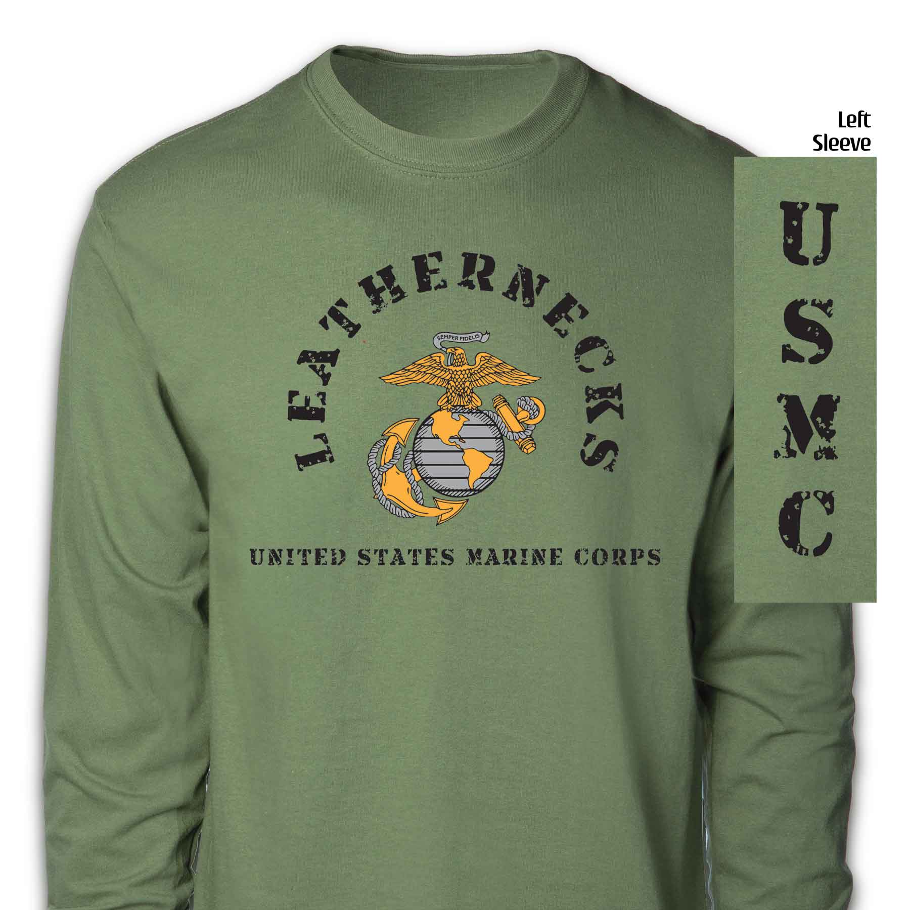 Leathernecks USMC Long Sleeve - Image 2