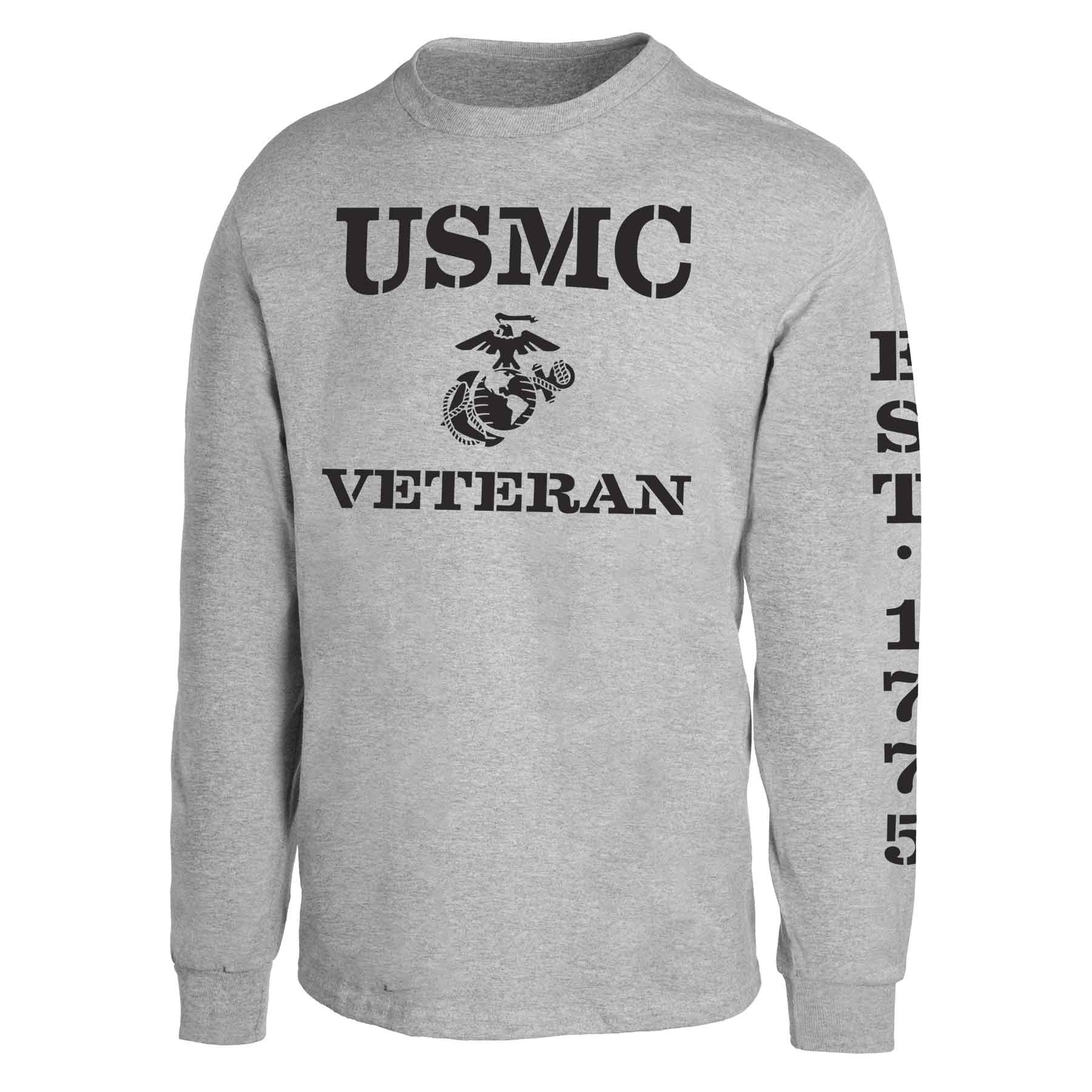 USMC Veteran Est. 1775 Long Sleeve - Image 3