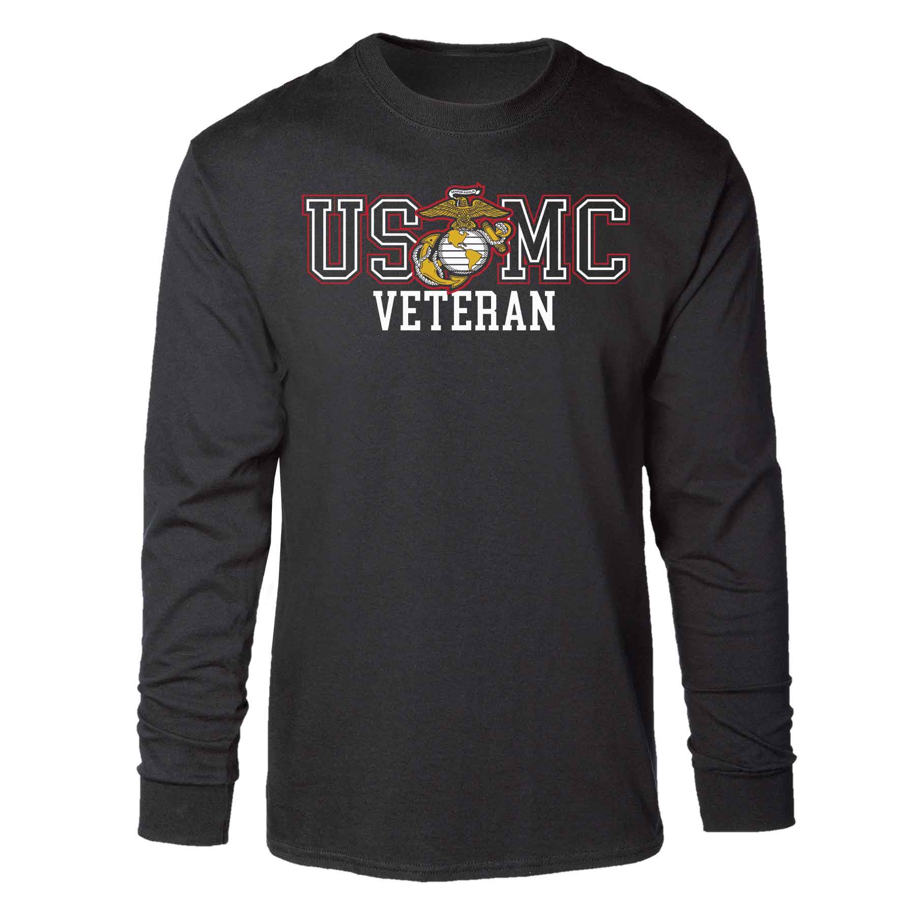 Bold USMC Veteran Long Sleeve - Image 5