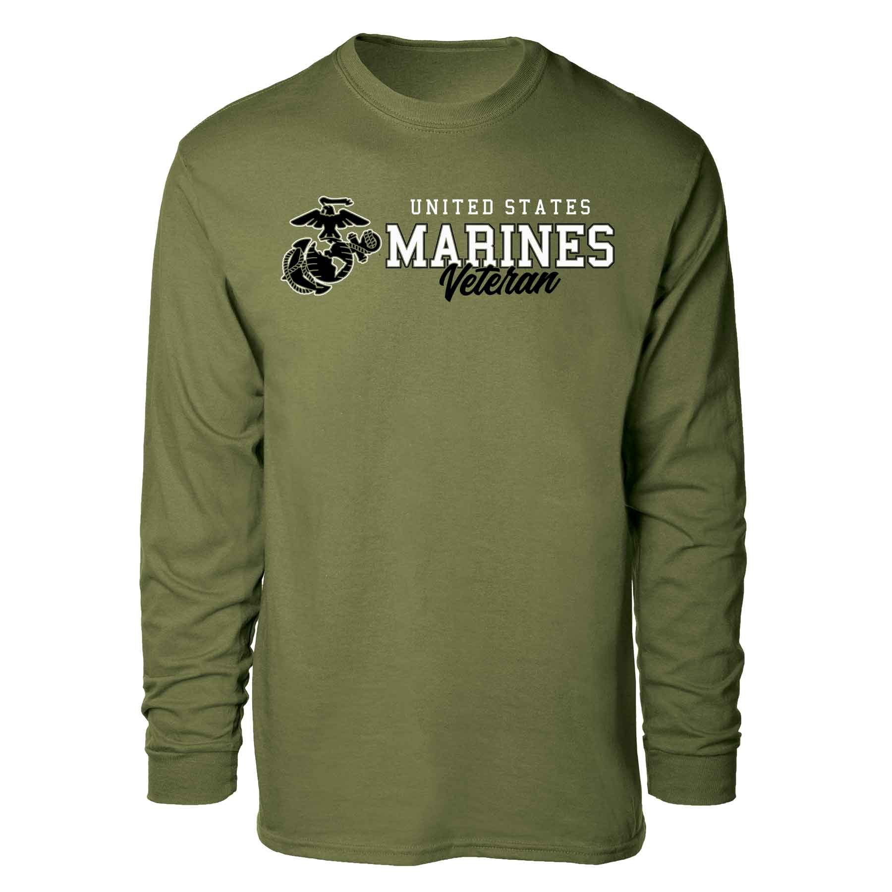 USMC Veteran Script Long Sleeve