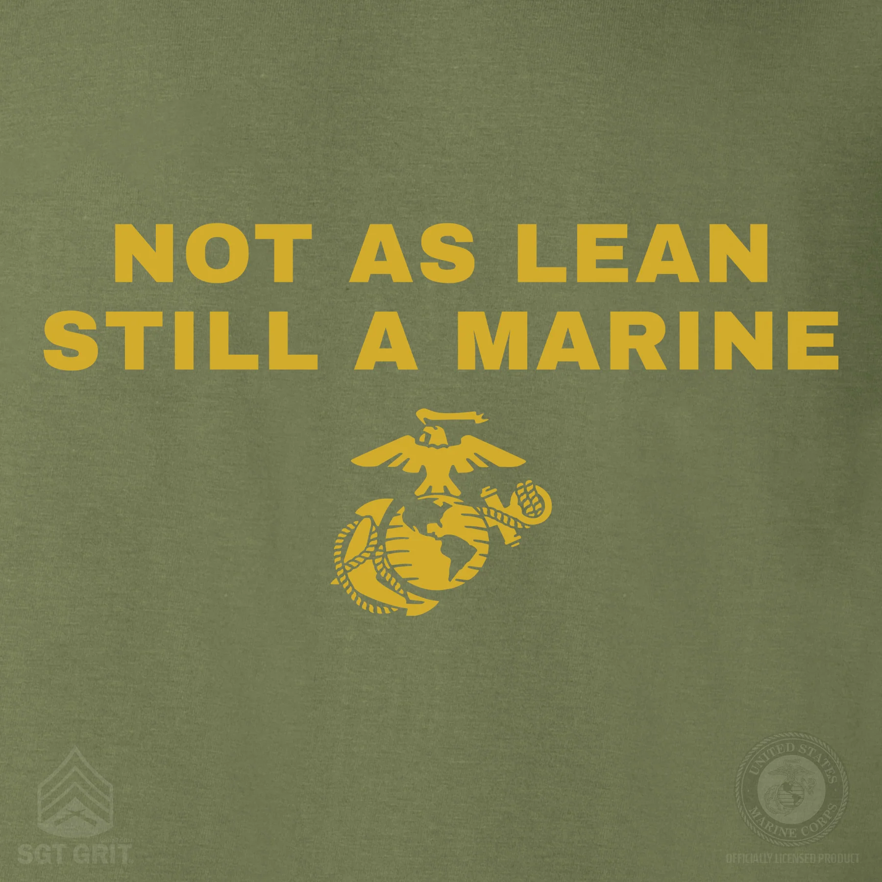 Not As Lean Long Sleeve T-Shirt - Image 3