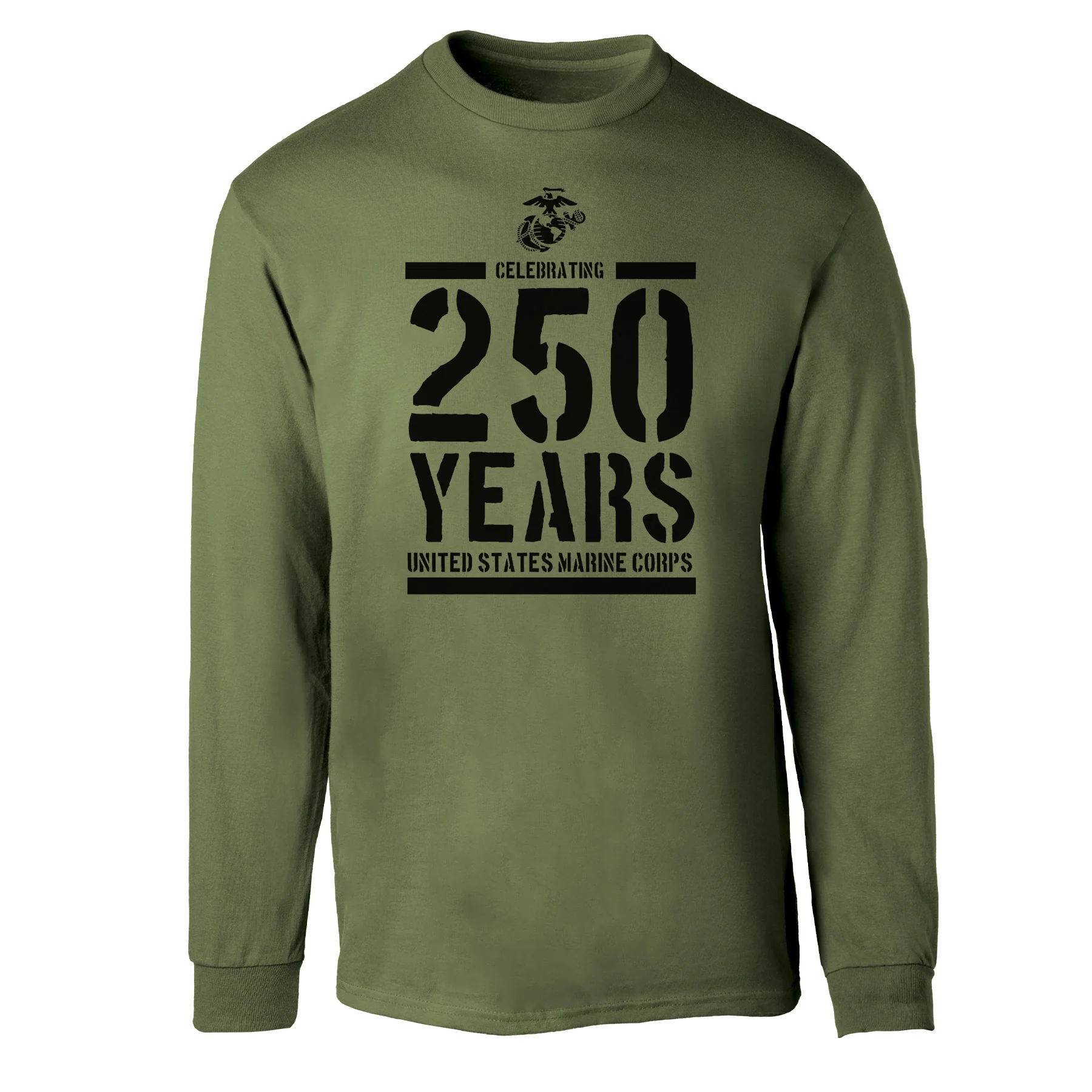 USMC Celebrating 250 Years Long Sleeve Shirt - Image 4