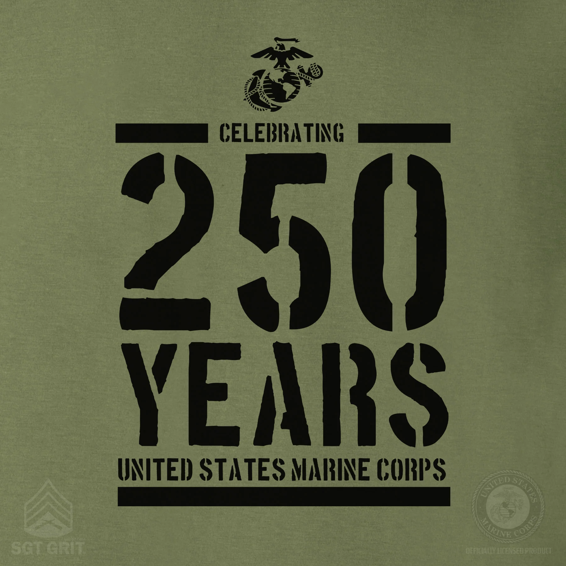 USMC Celebrating 250 Years Long Sleeve Shirt - Image 6