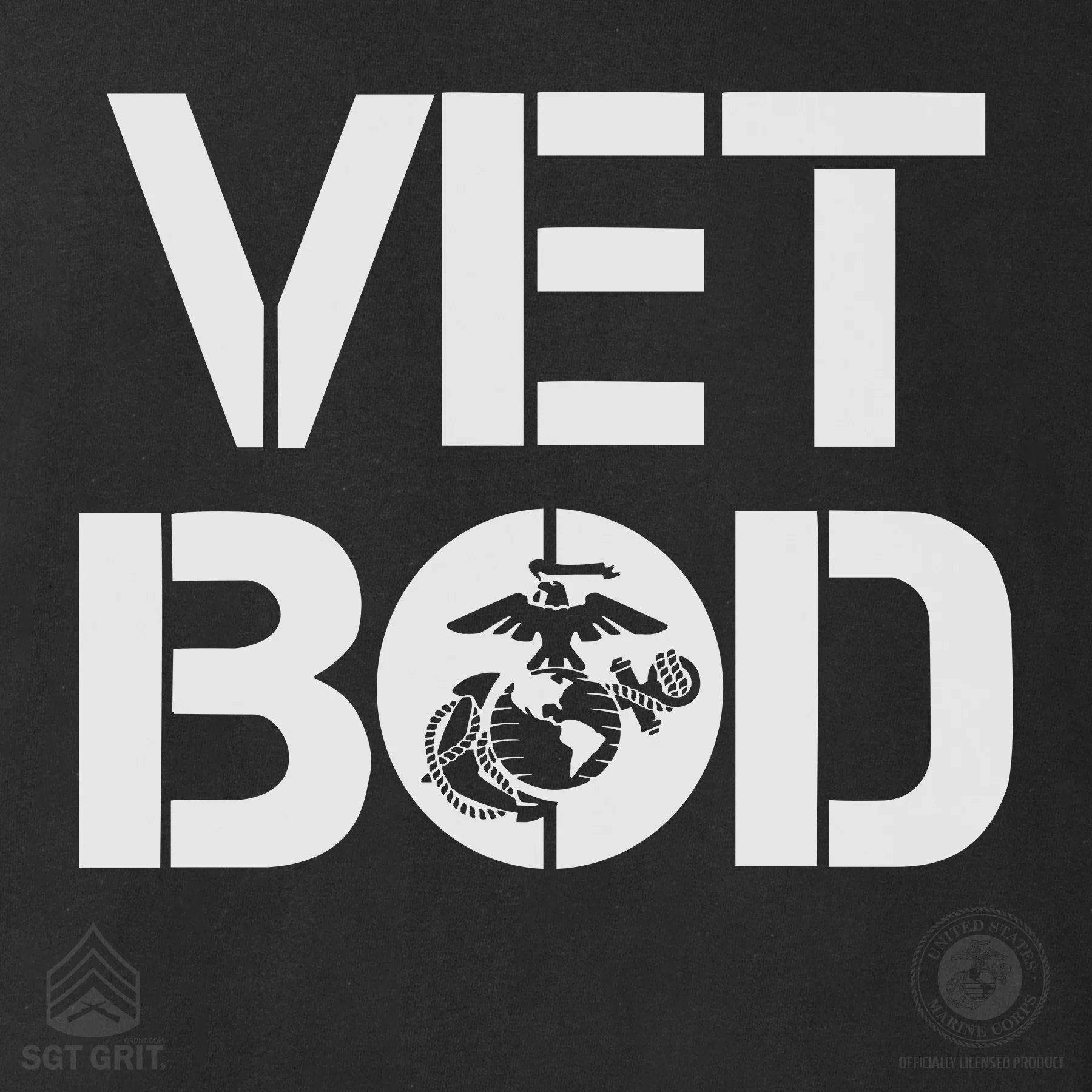 Vet Bod Long Sleeve T-Shirt- Black - Image 3