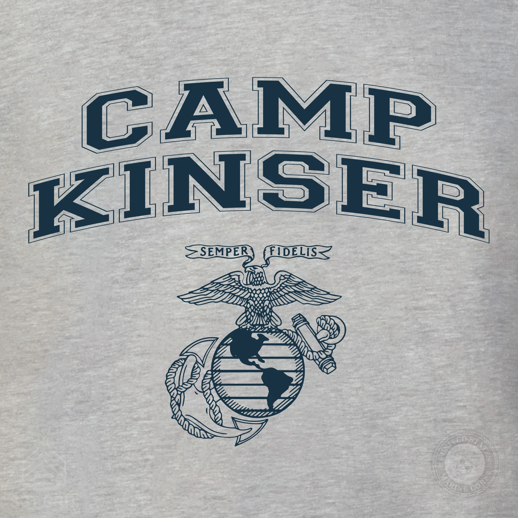 Marine Corps Base Collegiate EGA Long Sleeve T-Shirt - Image 19
