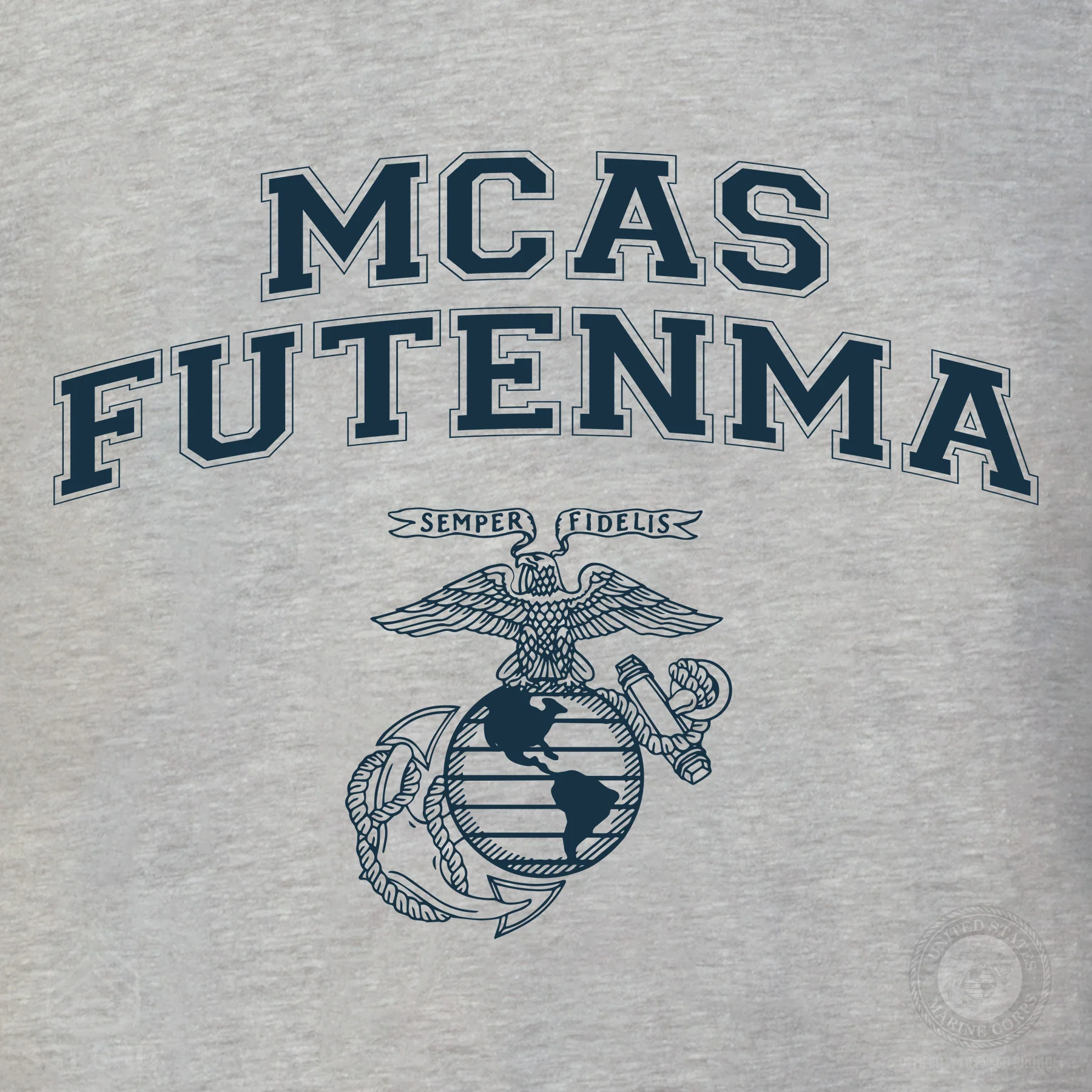 Marine Corps Base Collegiate EGA Long Sleeve T-Shirt - Image 28
