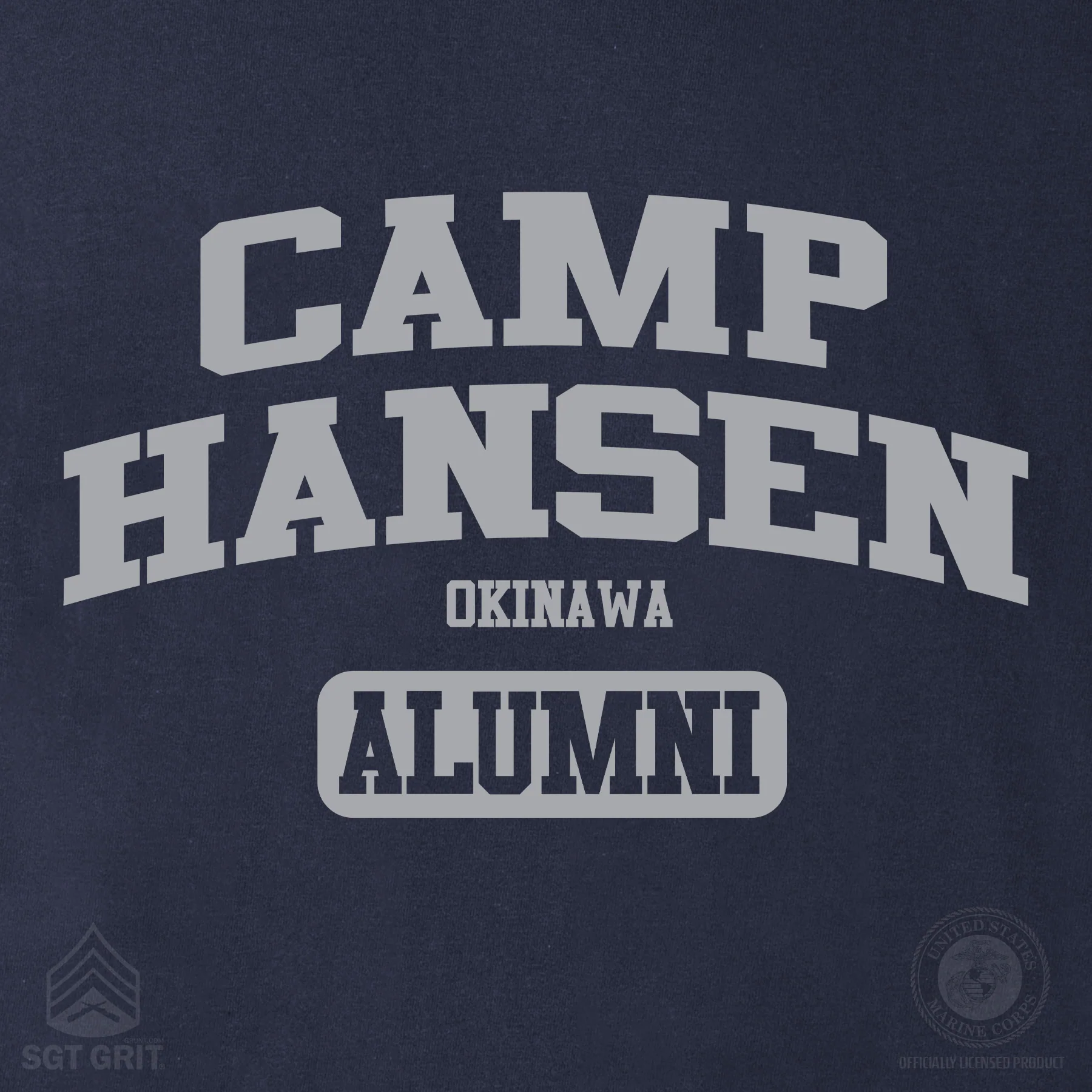 Marine Corps Camp Collegiate Alumni Long Sleeve T-Shirt - Image 15