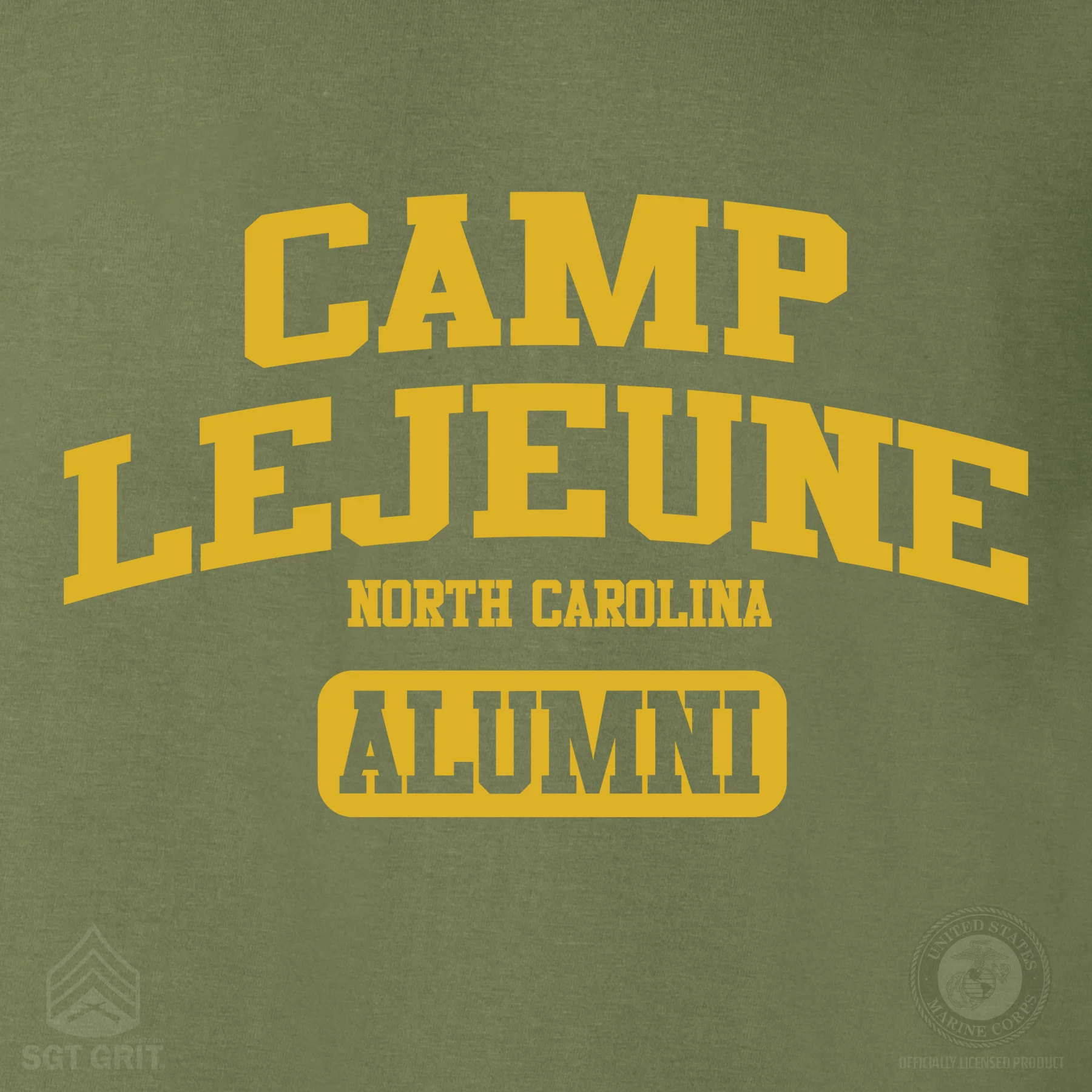 Marine Corps Camp Collegiate Alumni Long Sleeve T-Shirt - Image 26