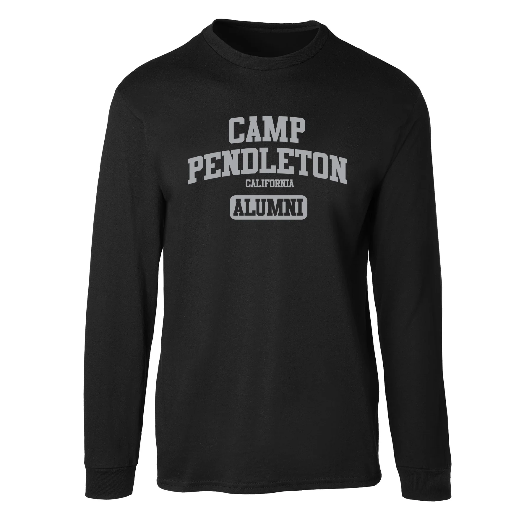Marine Corps Camp Collegiate Alumni Long Sleeve T-Shirt - Image 3