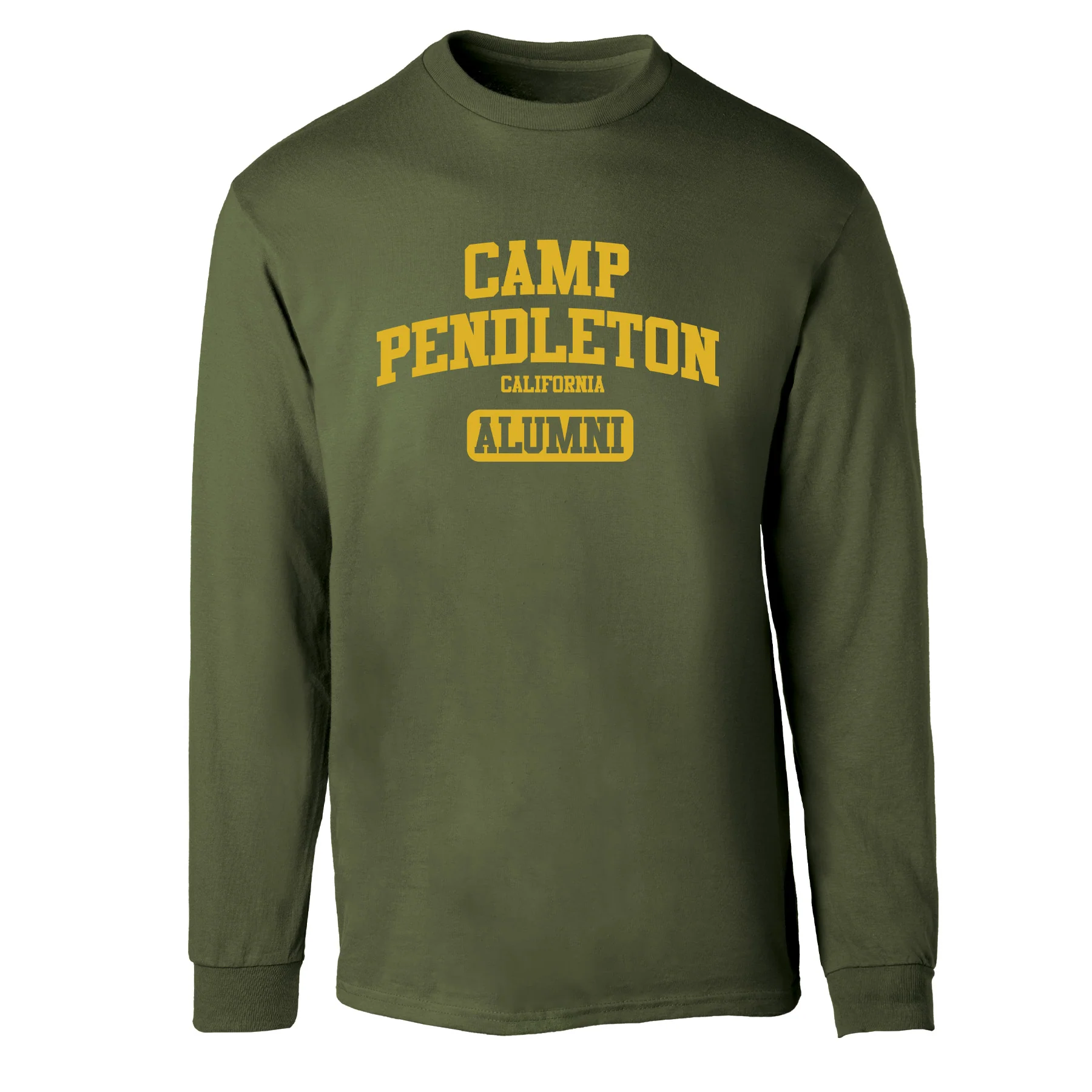 Marine Corps Camp Collegiate Alumni Long Sleeve T-Shirt - Image 5