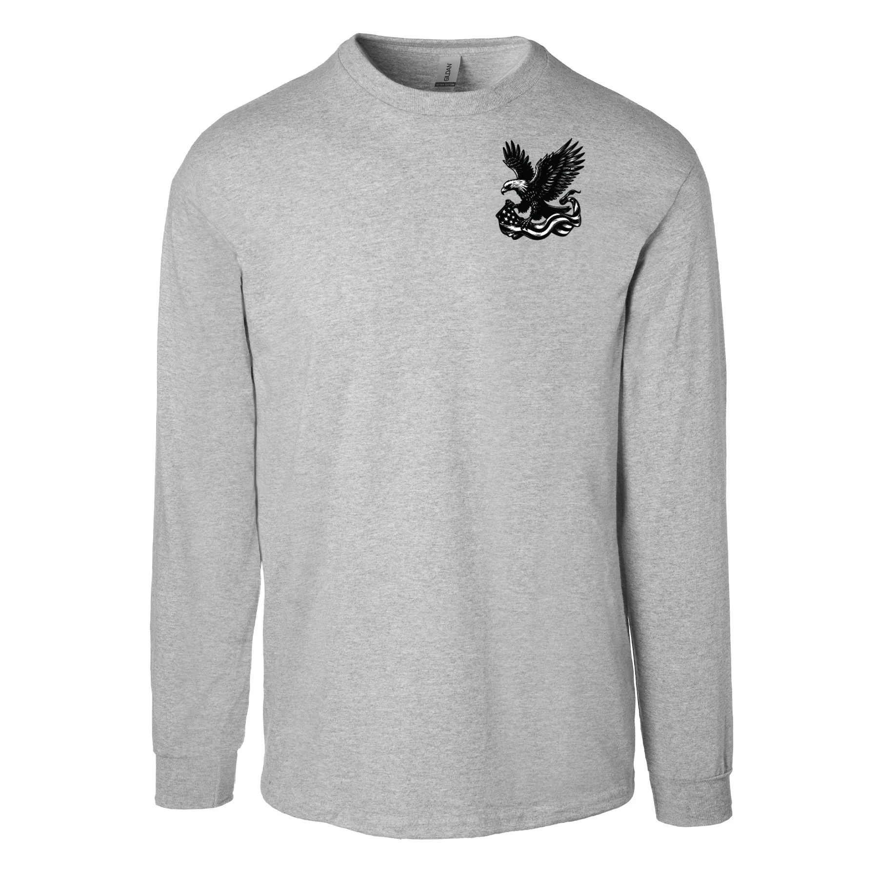 We The People 250 Years Eagle Long Sleeve T-Shirt- Back Design - Image 9