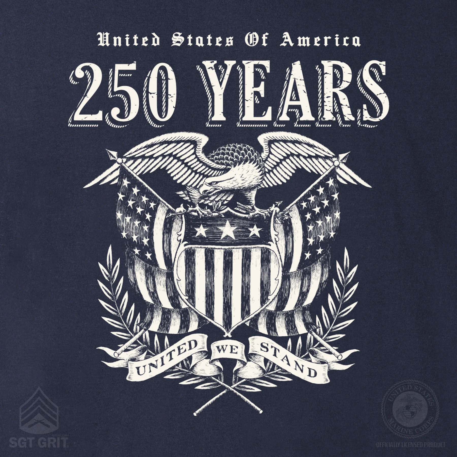 250 Years United We Stand Long Sleeve T-Shirt - Image 9