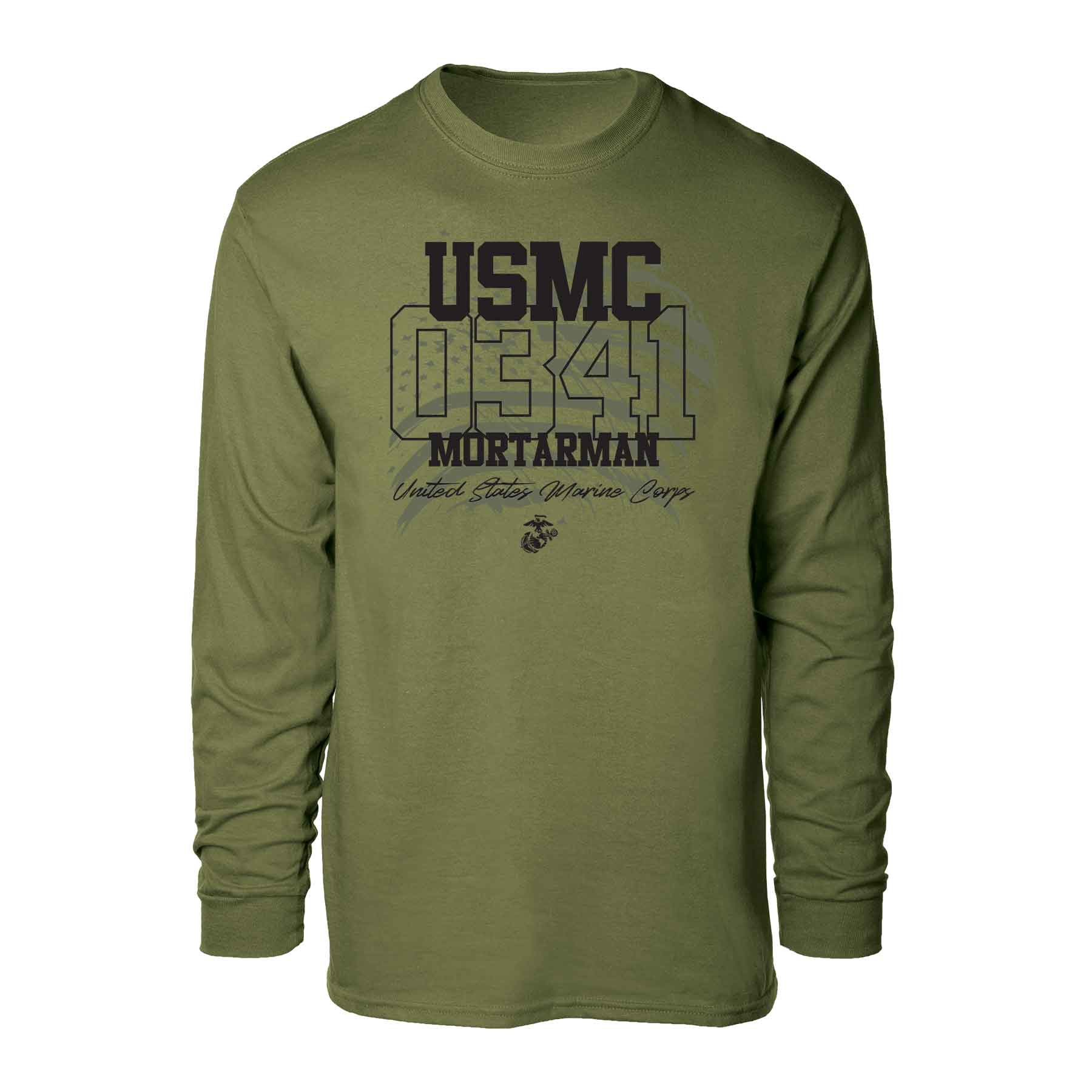 Choose Your Marine MOS Flag Long Sleeve - Image 2