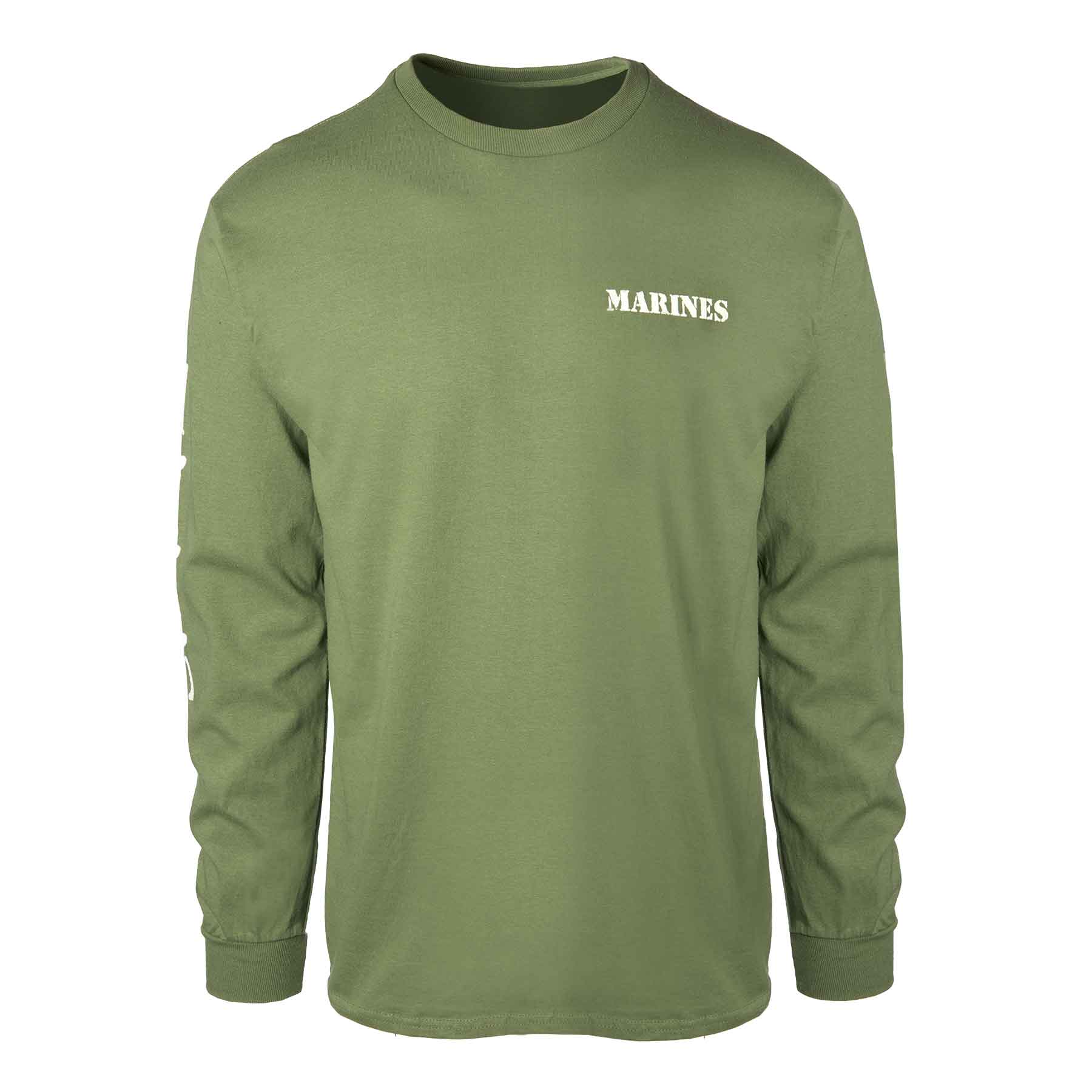 USMC OD Long Sleeve T-shirt - Image 3