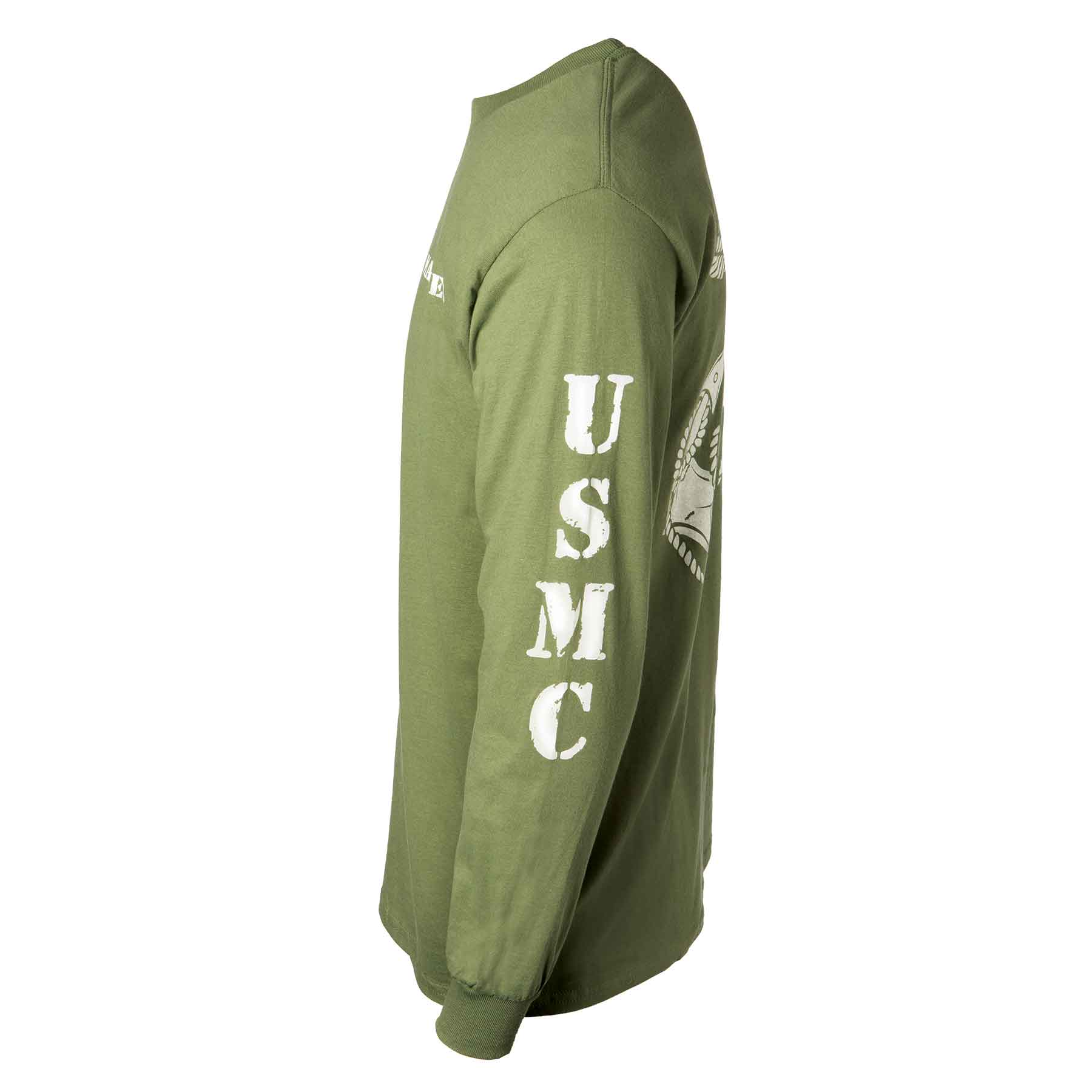 USMC OD Long Sleeve T-shirt - Image 9