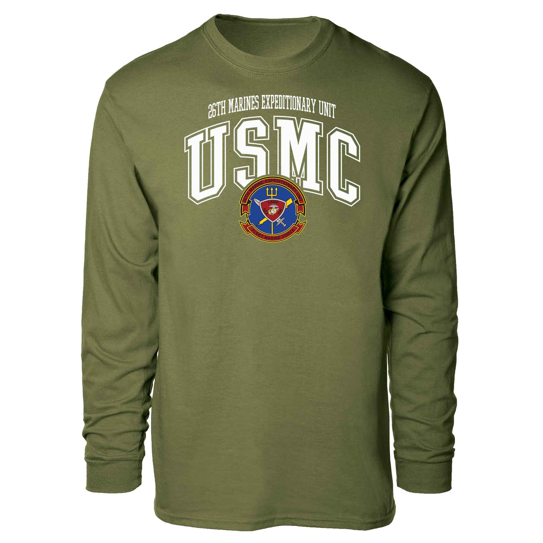 26th Marines Expeditionary Arched Long Sleeve T-shirt - Image 4