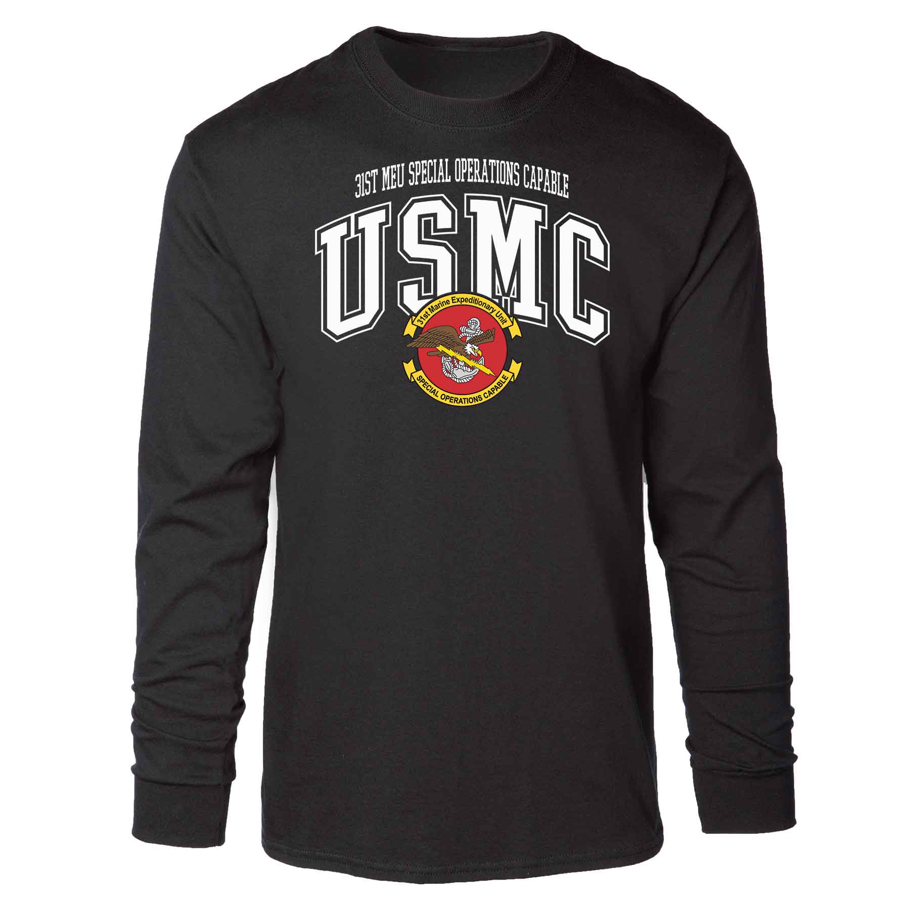 31st MEU Special Operations Arched Long Sleeve T-shirt