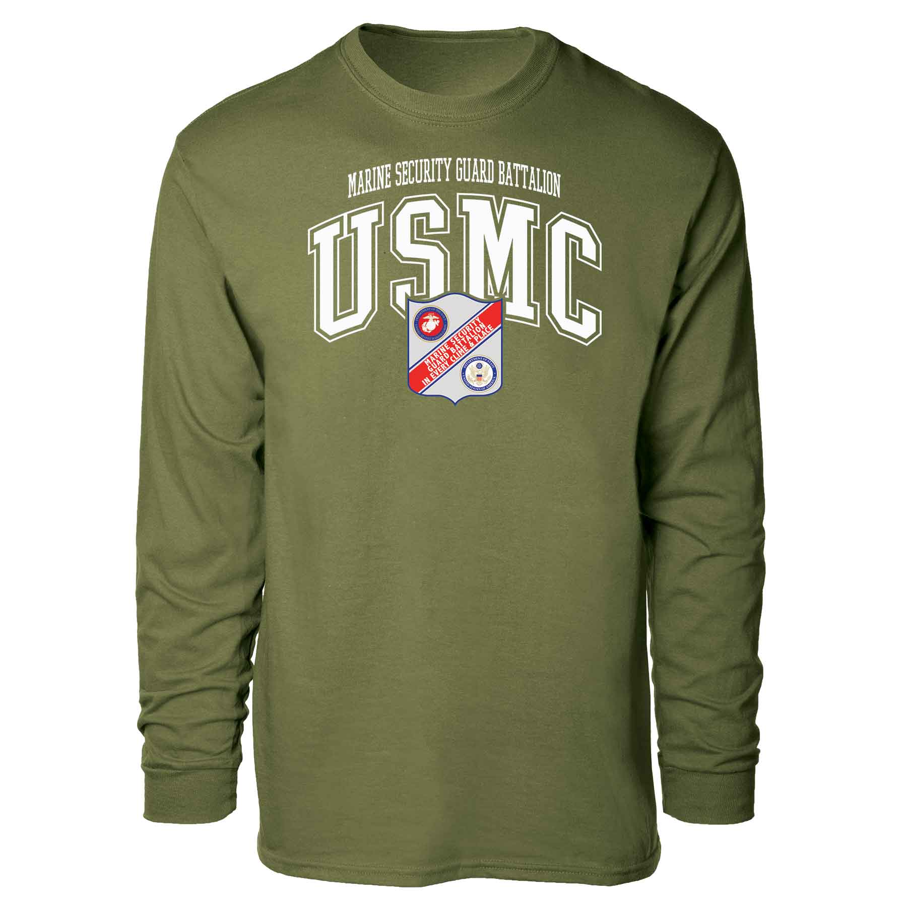 Marine Security Guard Arched Long Sleeve T-shirt - Image 4