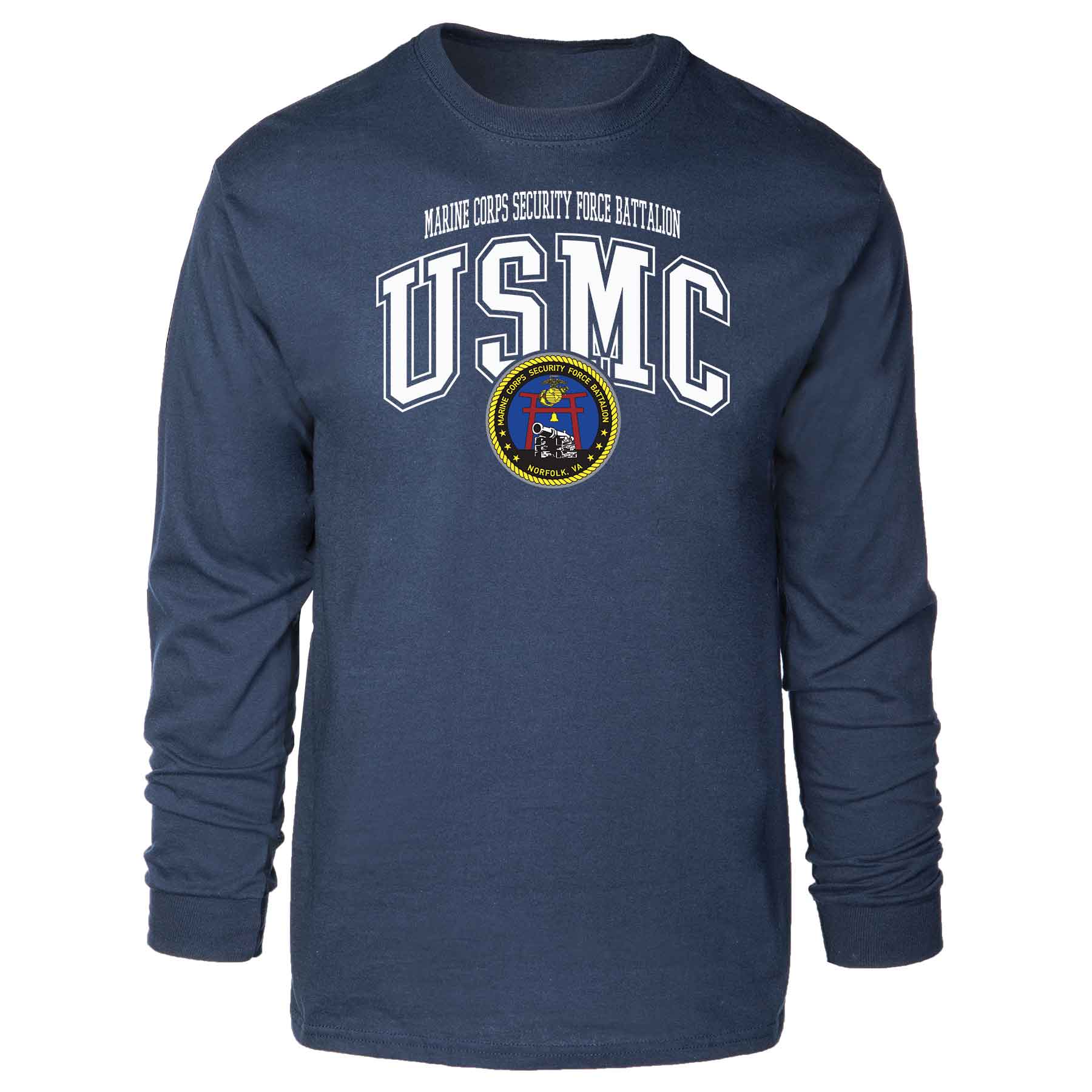 Marine Corps Security Force Arched Long Sleeve T-shirt - Image 3