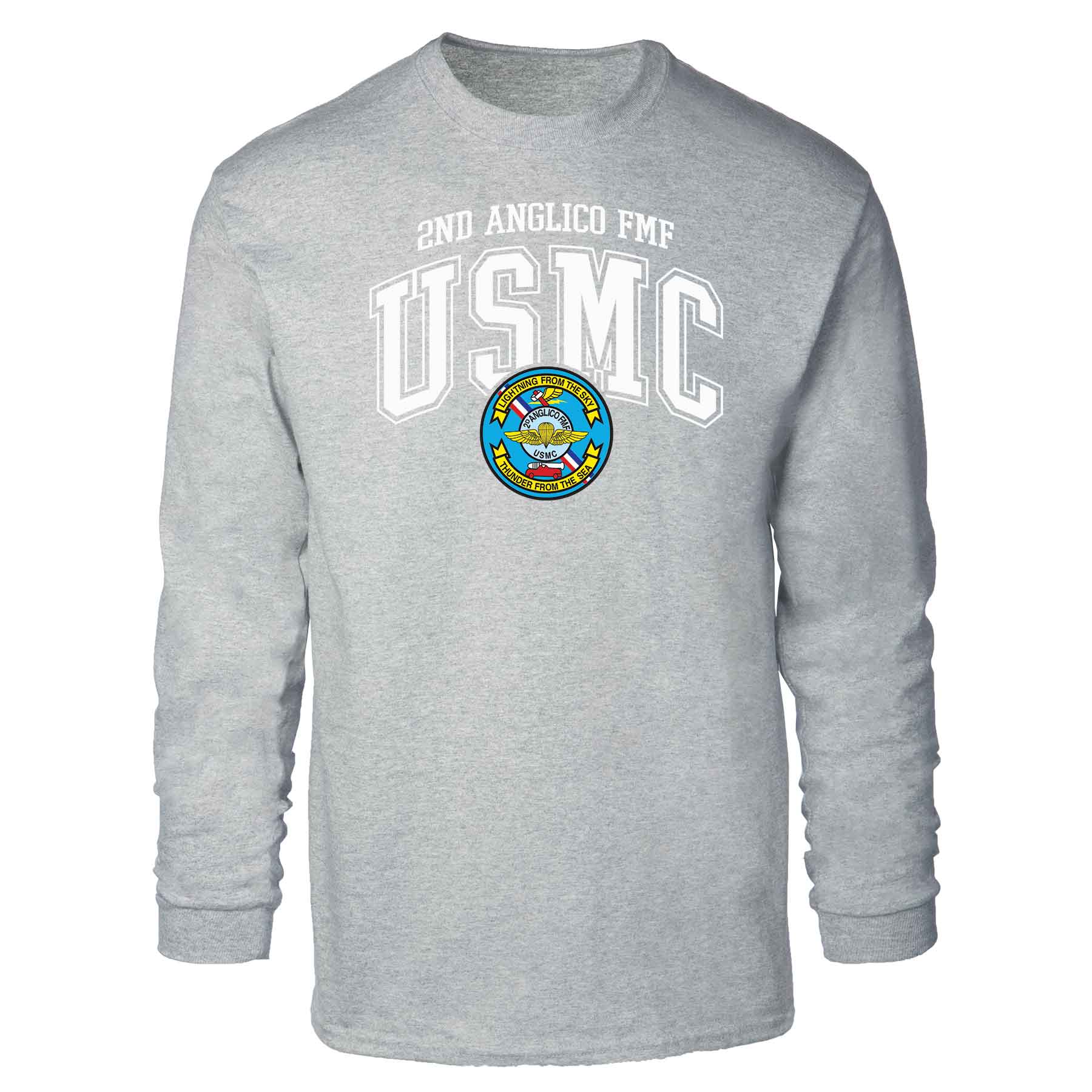 2D Anglico FMF Arched Long Sleeve T-shirt - Image 2