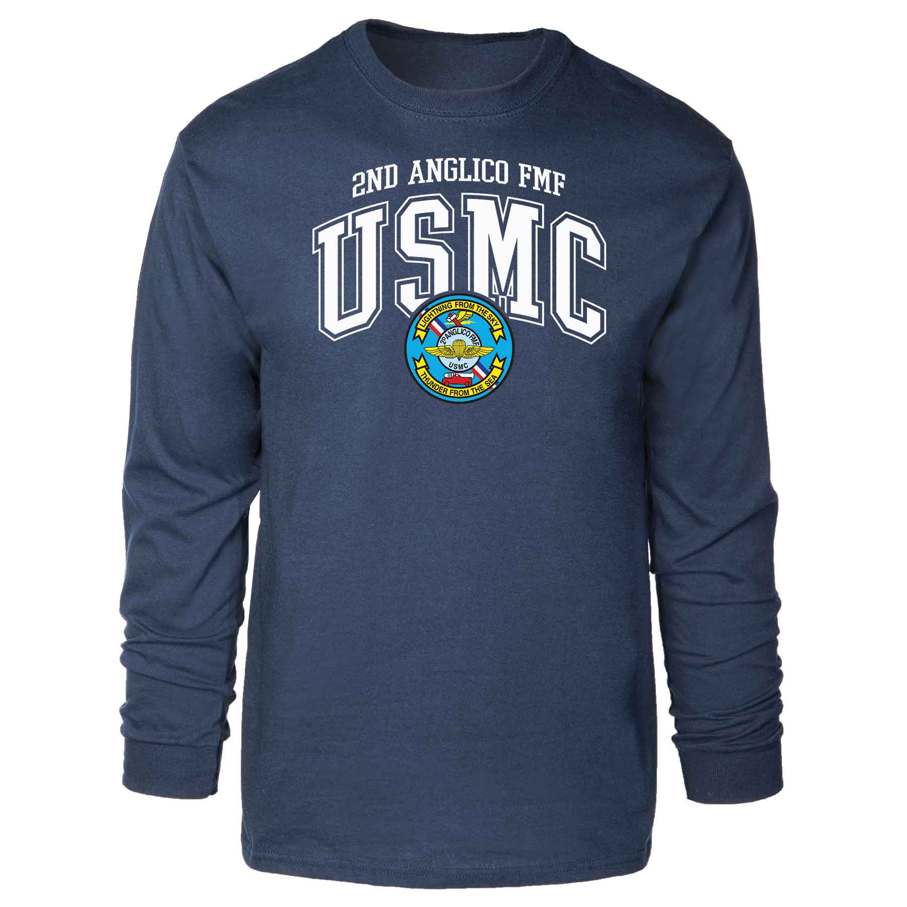 2D Anglico FMF Arched Long Sleeve T-shirt - Image 3