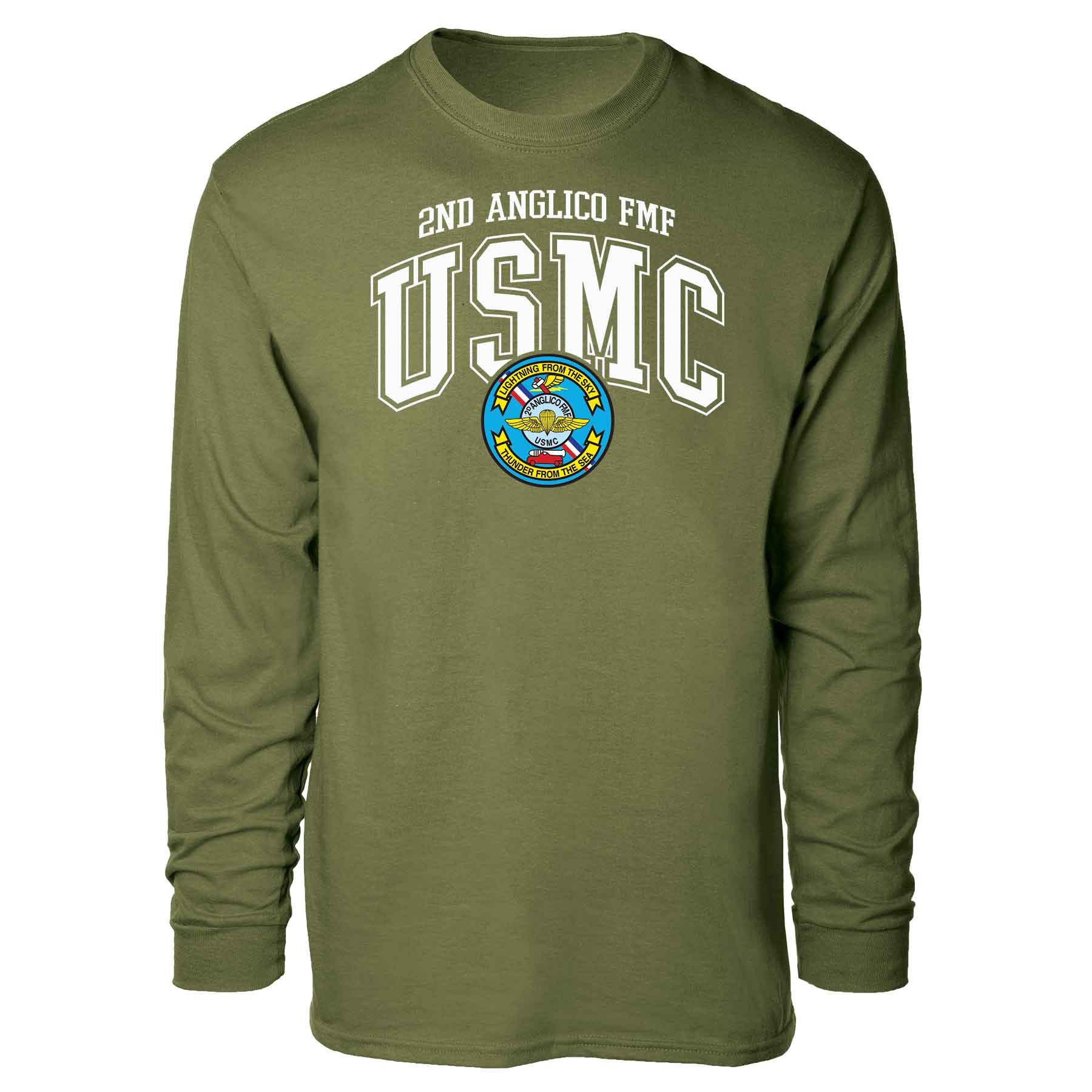 2D Anglico FMF Arched Long Sleeve T-shirt - Image 4