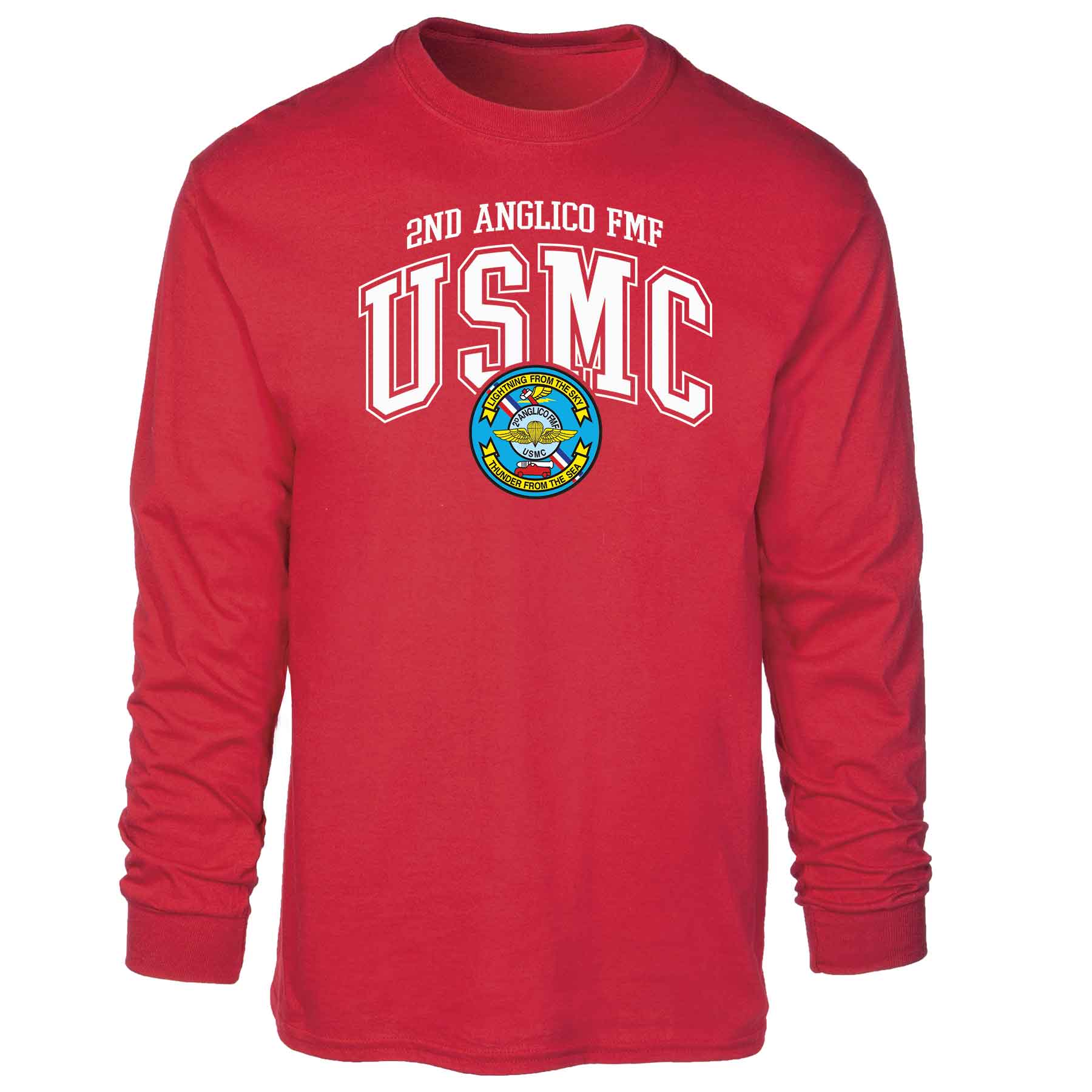 2D Anglico FMF Arched Long Sleeve T-shirt - Image 5