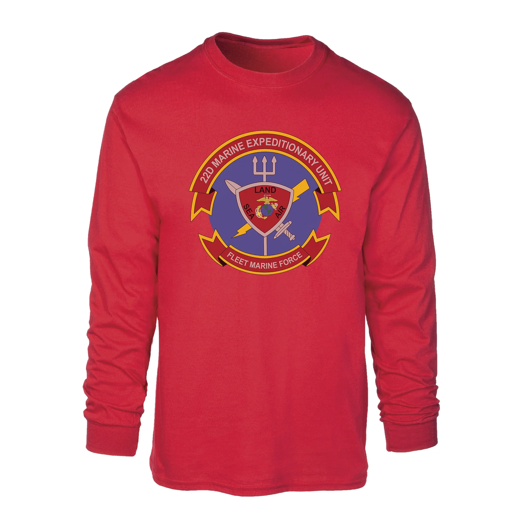 22nd MEU Fleet Marine Force Long Sleeve Shirt - Image 4