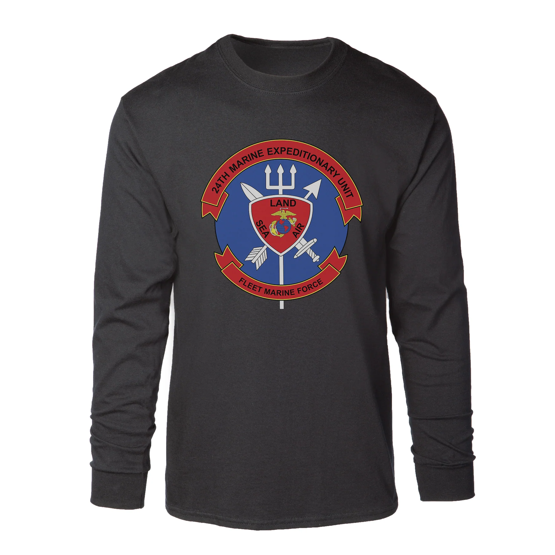 24th MEU Fleet Marine Force Long Sleeve Shirt - Image 3