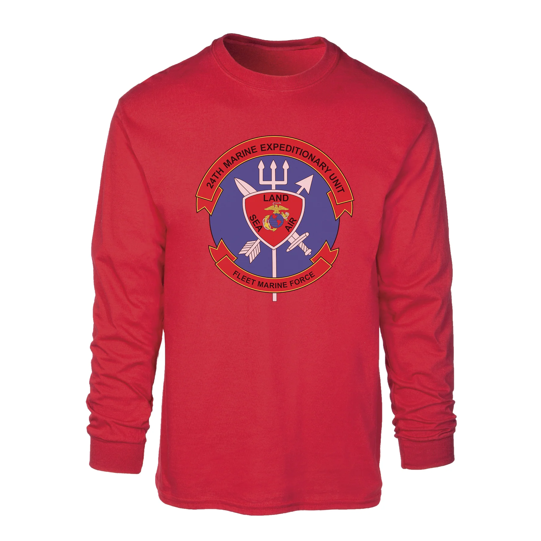 24th MEU Fleet Marine Force Long Sleeve Shirt - Image 4