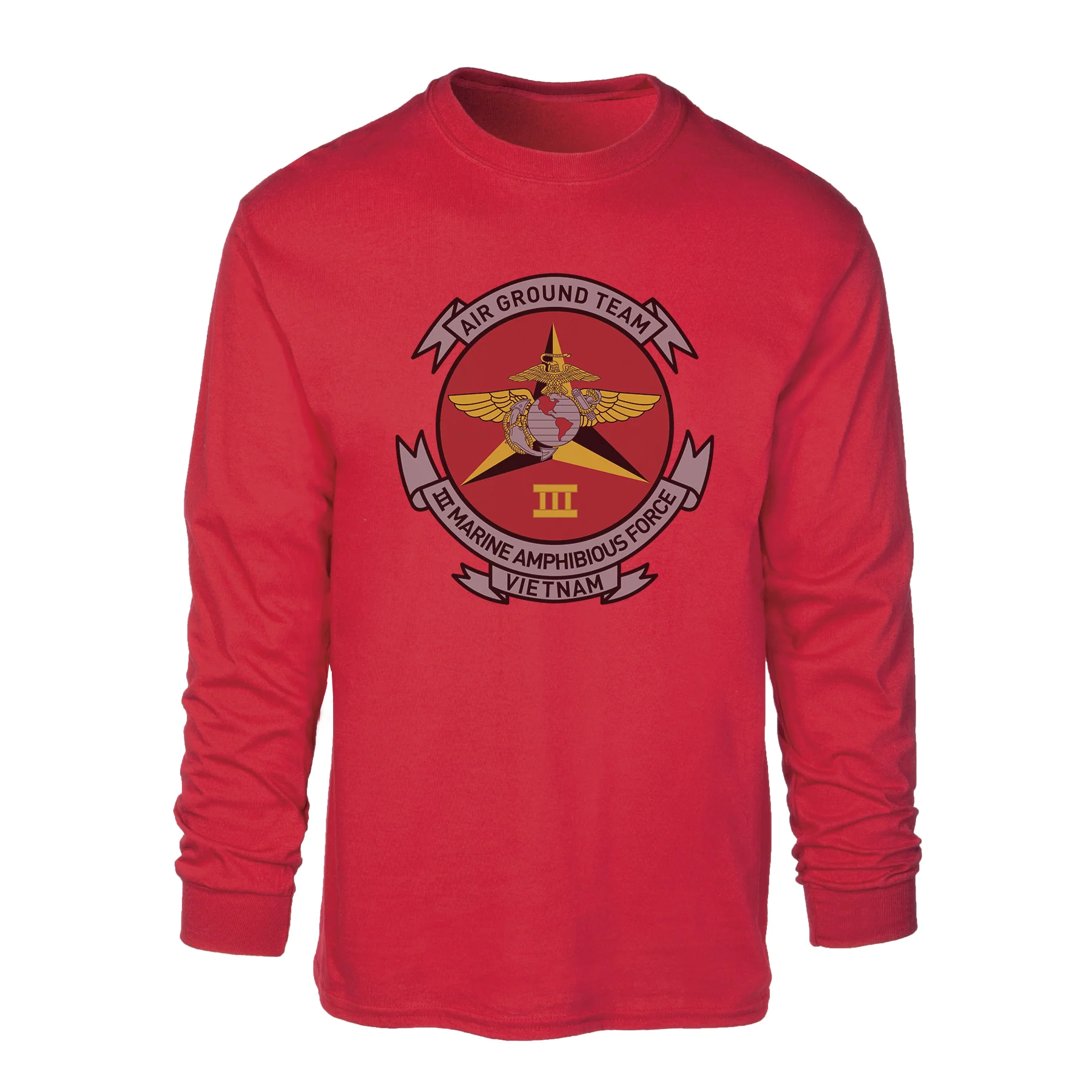III MAF Air Ground Team Vietnam Long Sleeve Shirt - Image 4