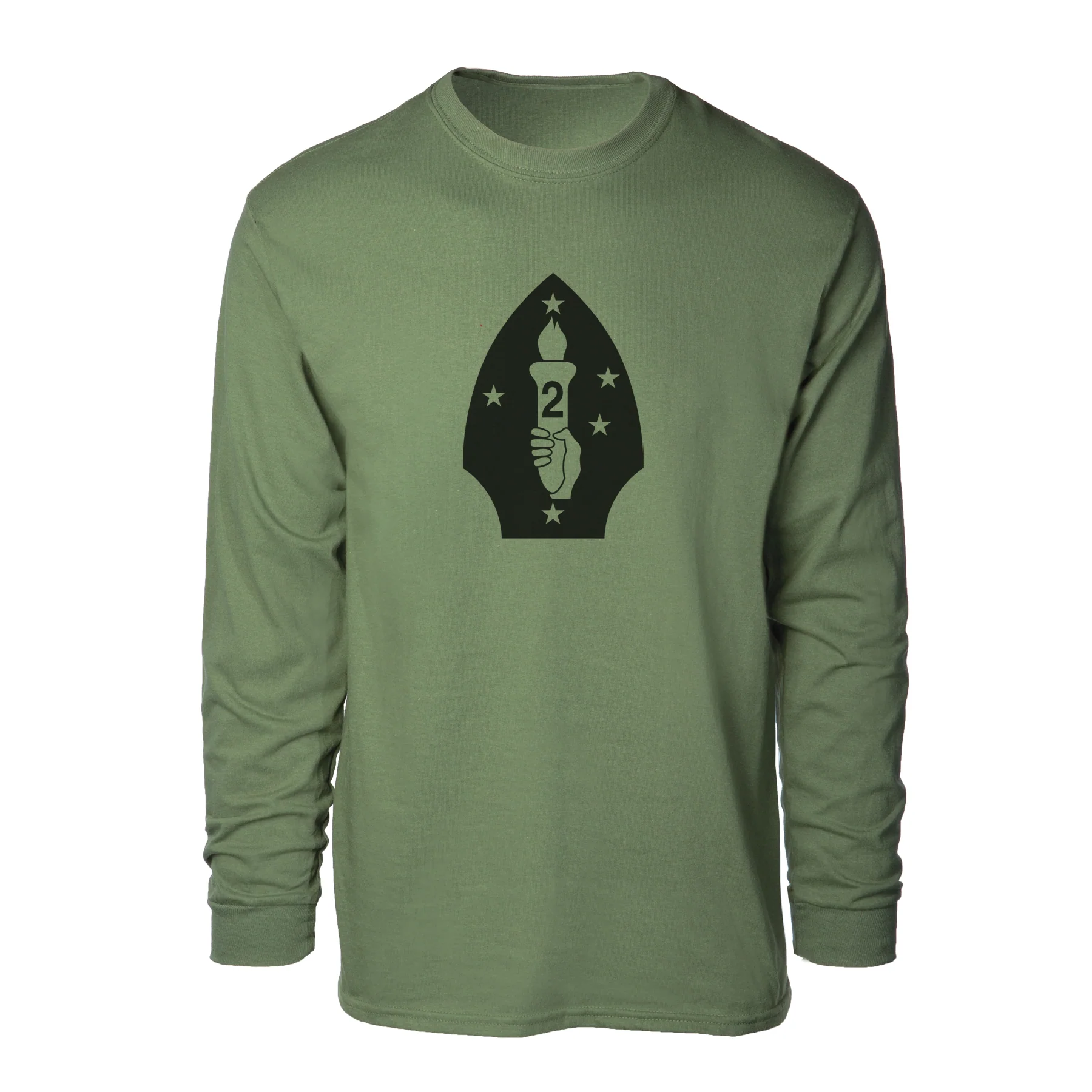 2nd Marine Division Long Sleeve Shirt - Image 2
