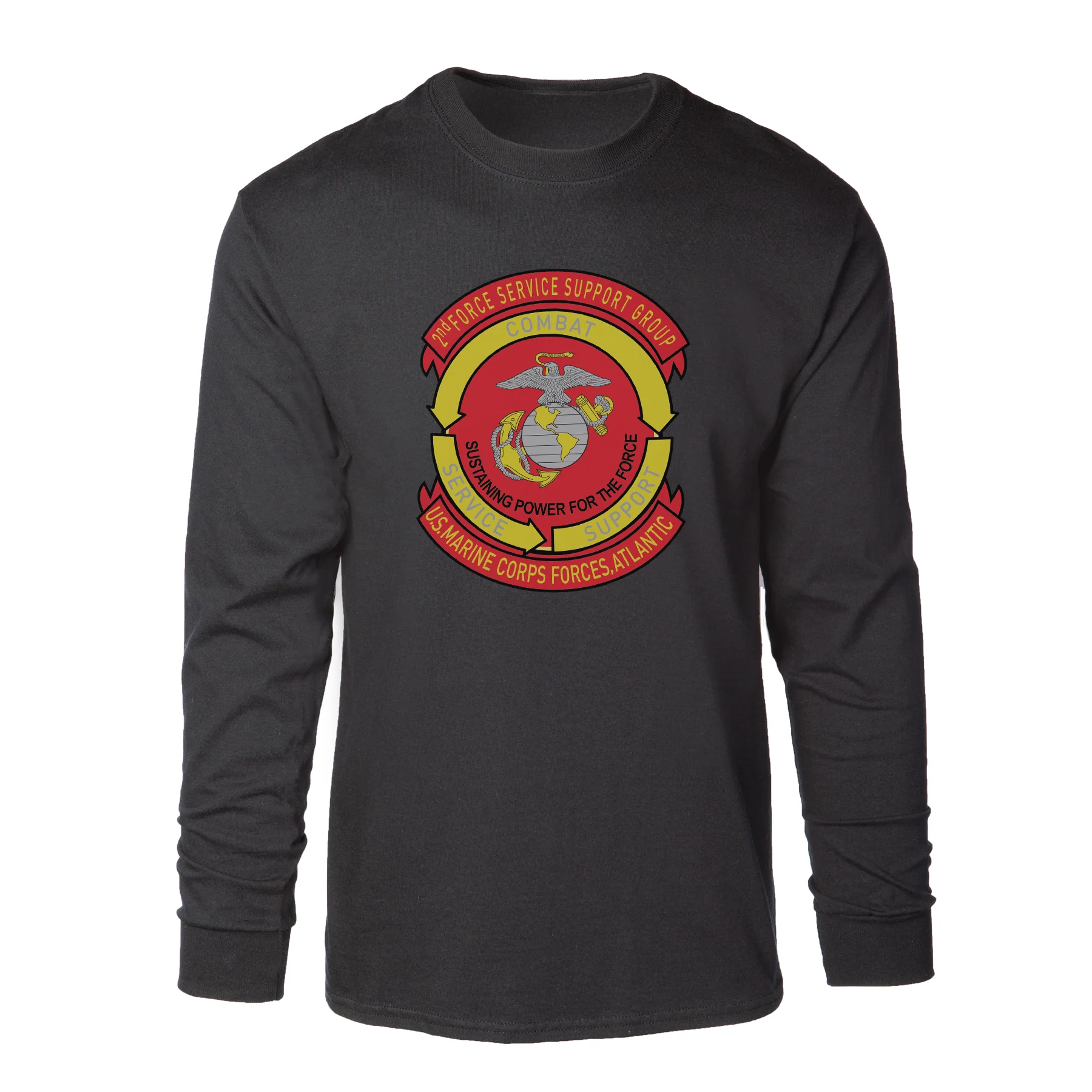 2nd FSSG US Marine Corps Forces, Atlantic Long Sleeve Shirt - Image 3