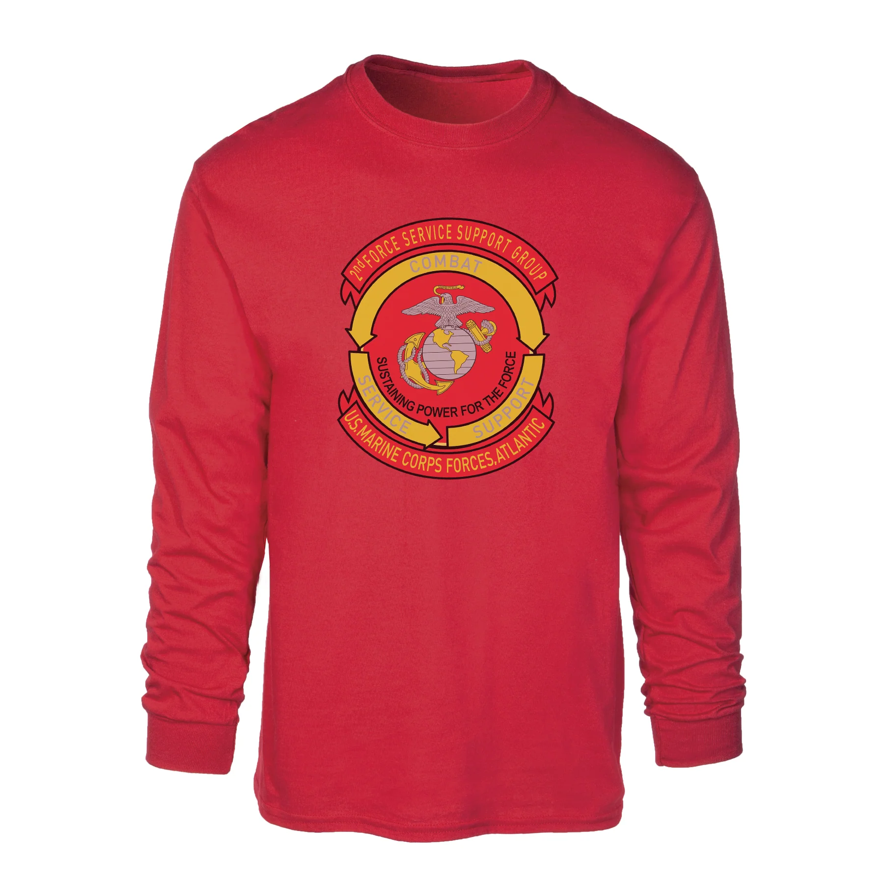 2nd FSSG US Marine Corps Forces, Atlantic Long Sleeve Shirt - Image 4