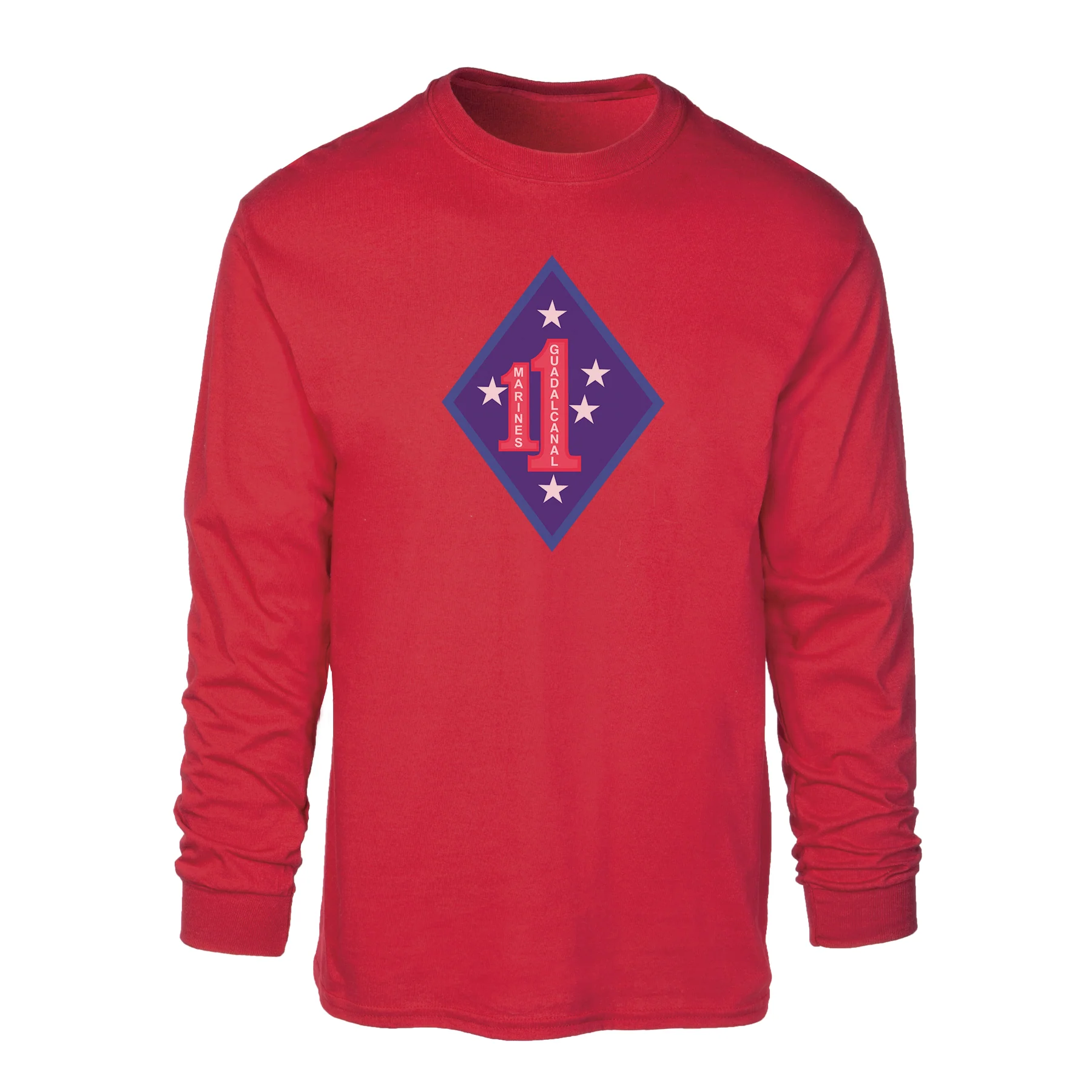 Guadalcanal 1st Marines Regimental Long Sleeve Shirt - Image 4