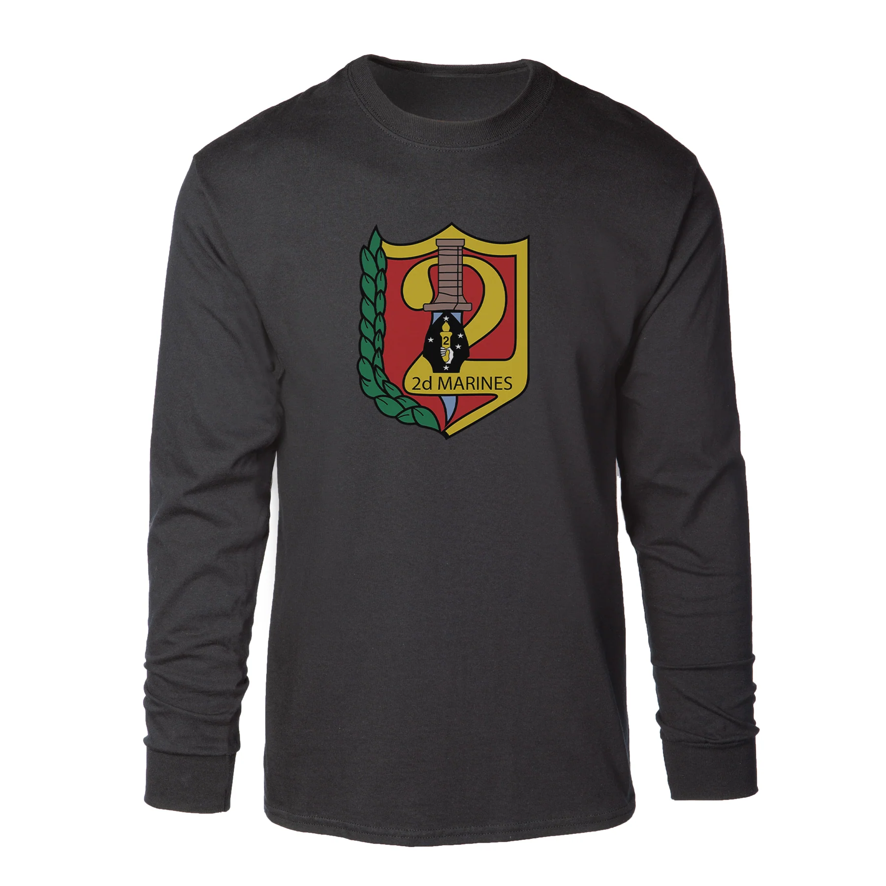 2nd Marines Regimental Long Sleeve Shirt - Image 3