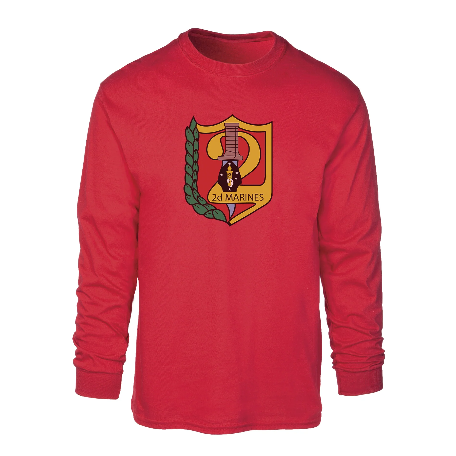 2nd Marines Regimental Long Sleeve Shirt - Image 4