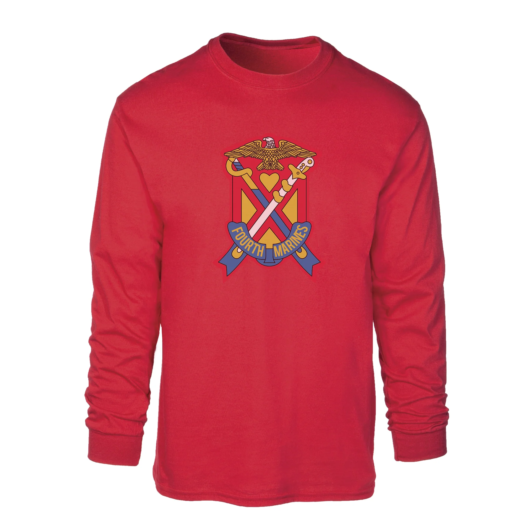 4th Marines Regimental Long Sleeve Shirt - Image 4