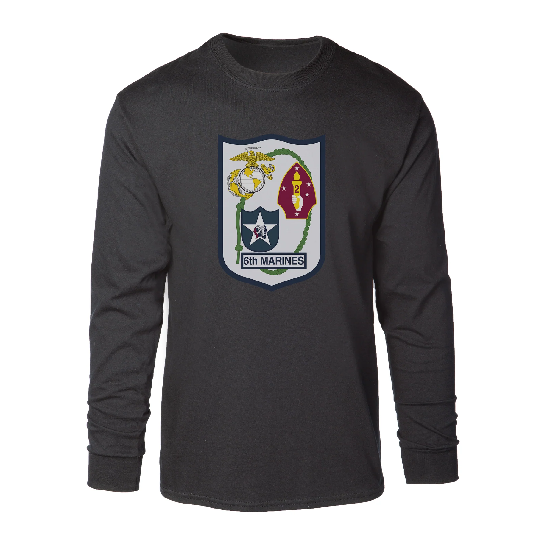 6th Marines Regimental Long Sleeve Shirt - Image 3