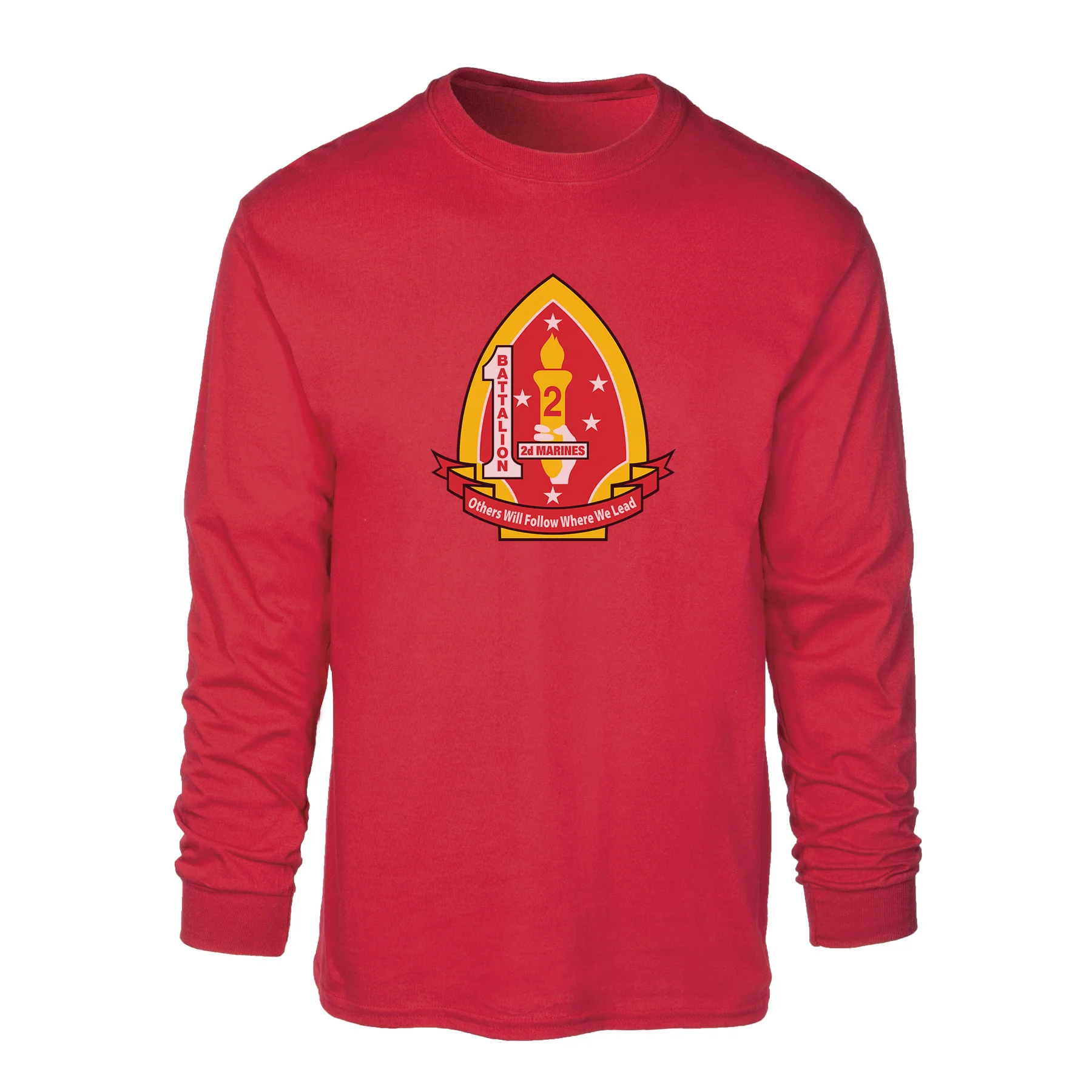 1st Battalion 2nd Marines Long Sleeve Shirt - Image 4