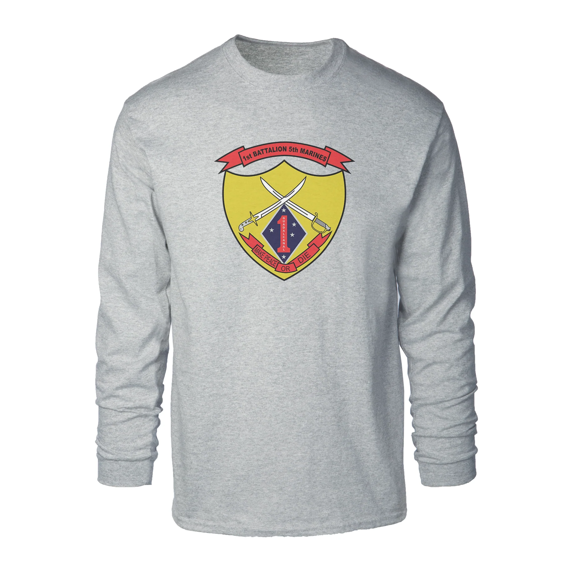 1st Battalion 5th Marines Long Sleeve Shirt