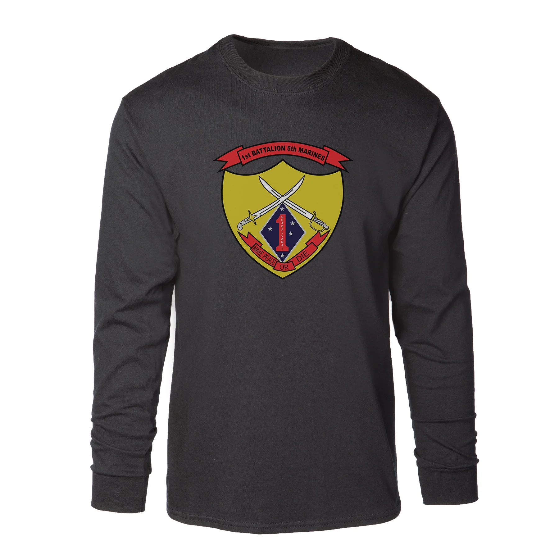 1st Battalion 5th Marines Long Sleeve Shirt - Image 3