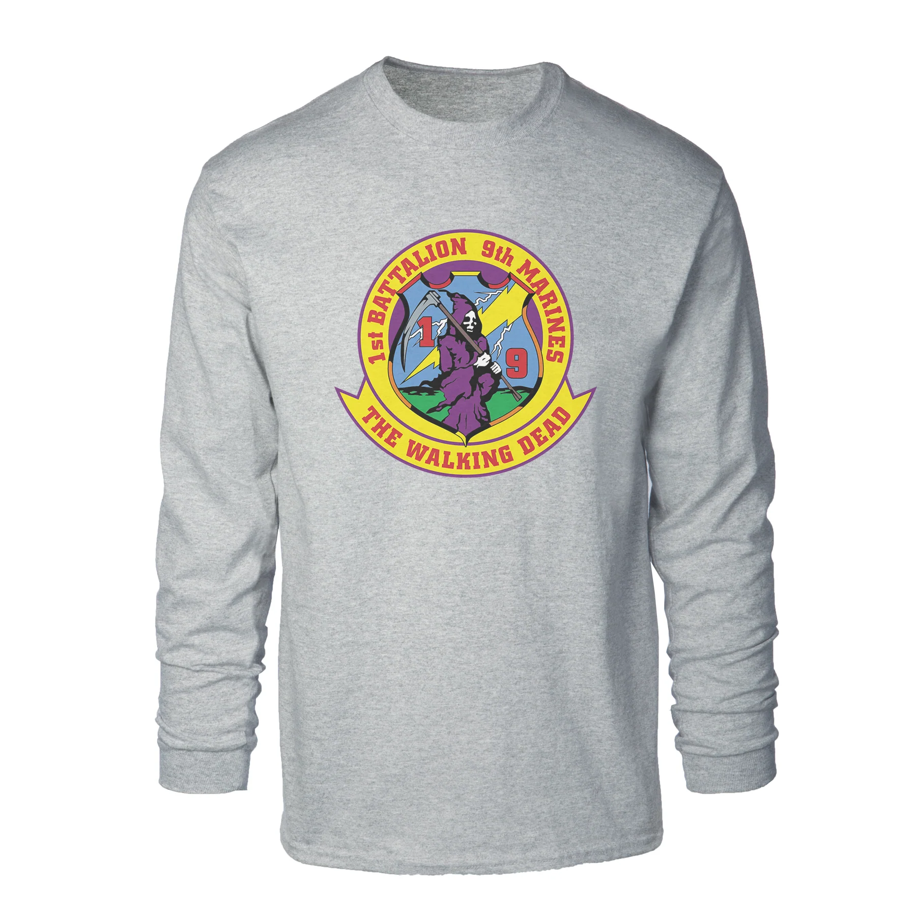 1st Battalion 9th Marines Long Sleeve Shirt