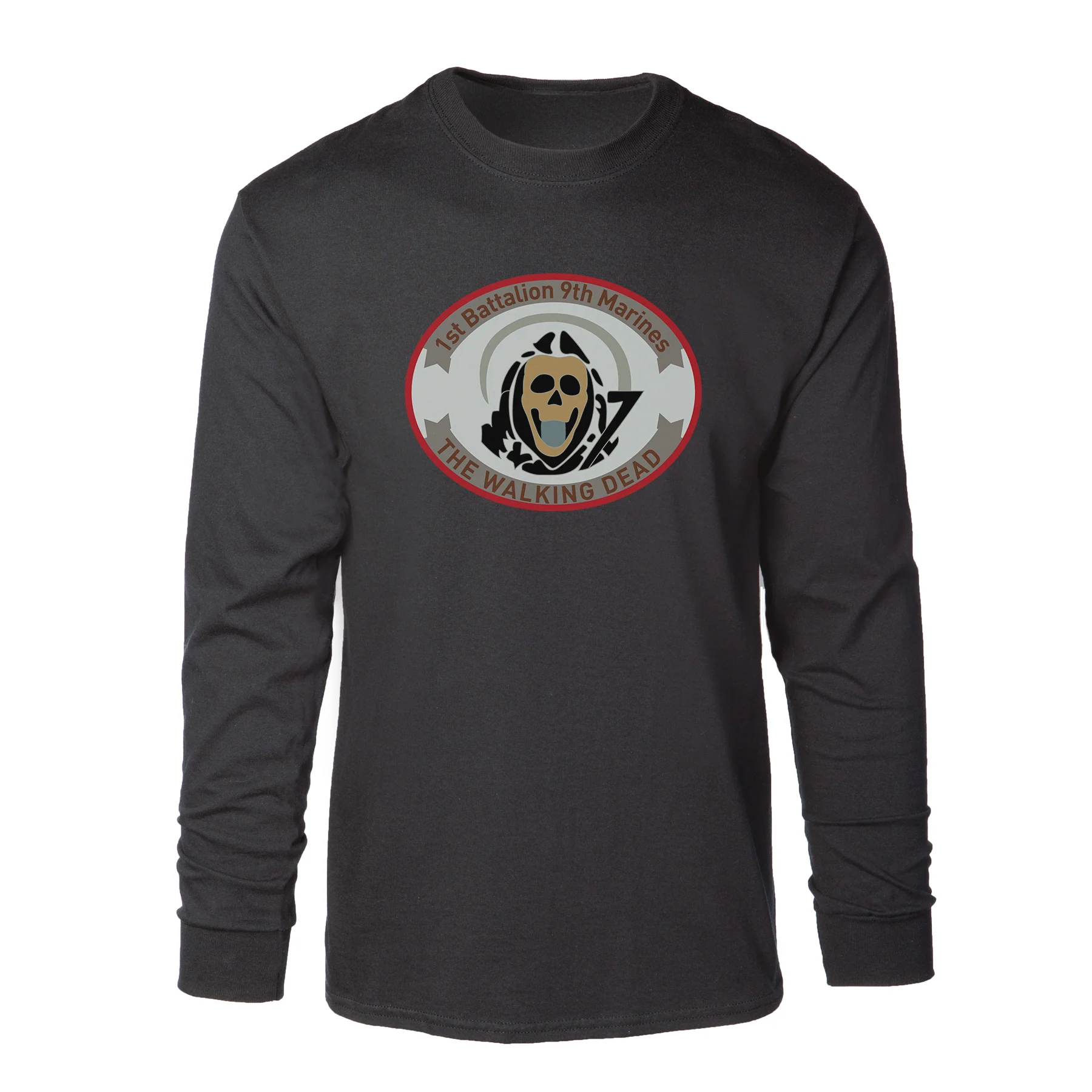1st Battalion 9th Marines Long Sleeve Shirt - Image 3