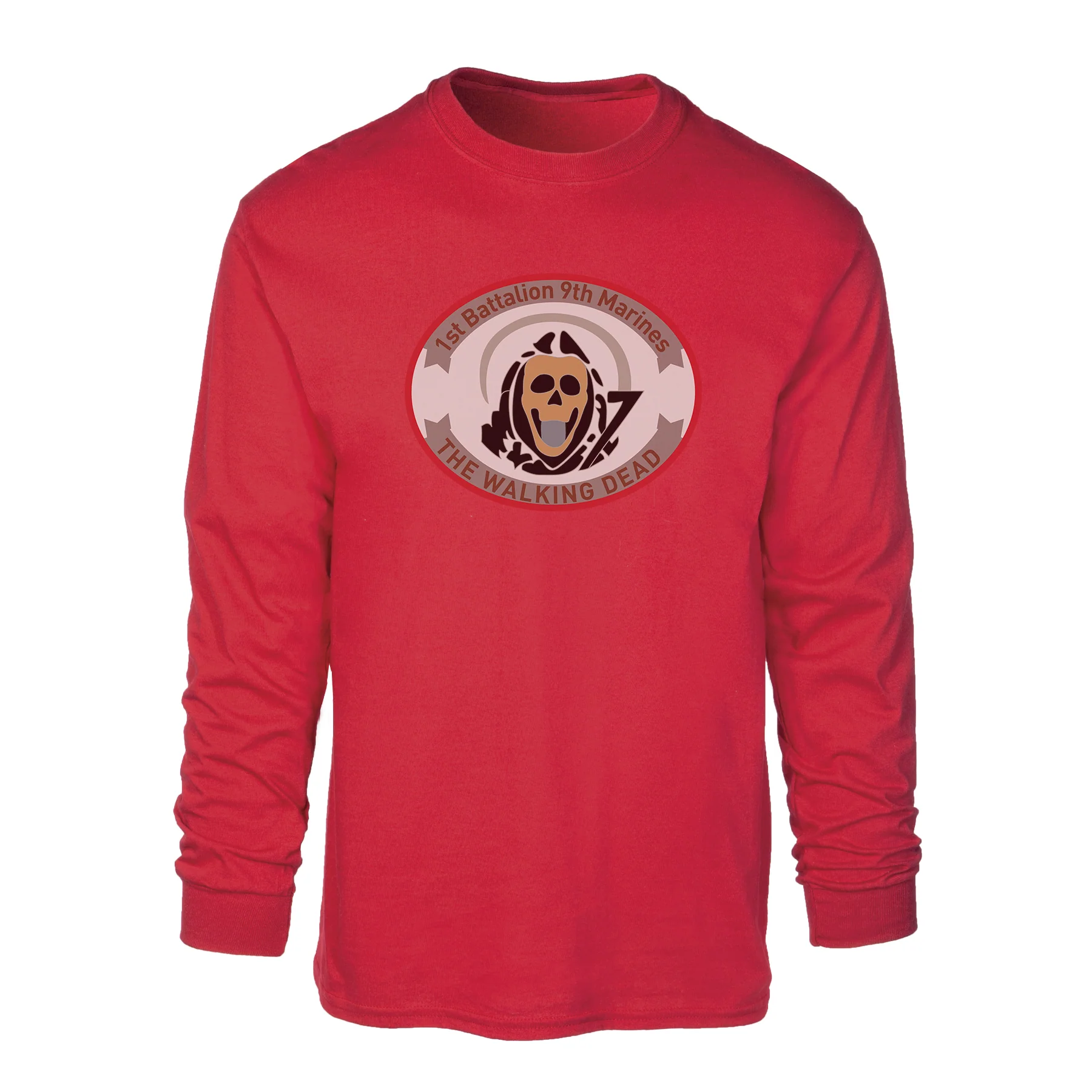 1st Battalion 9th Marines Long Sleeve Shirt - Image 4